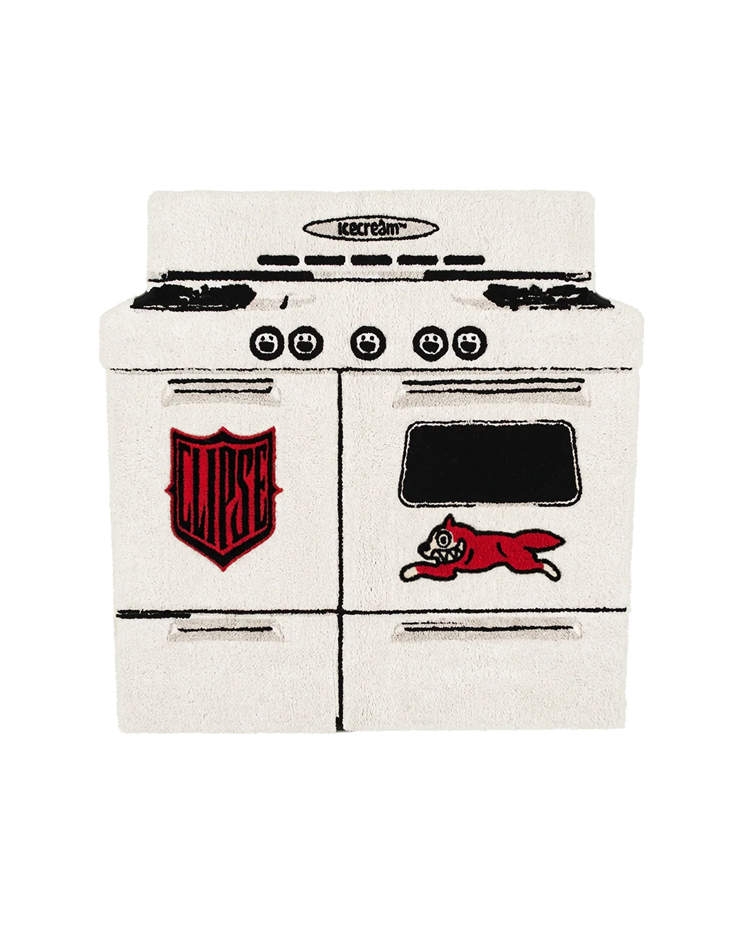 ICECREAM X HELL HATH NO FURY STOVE RUG