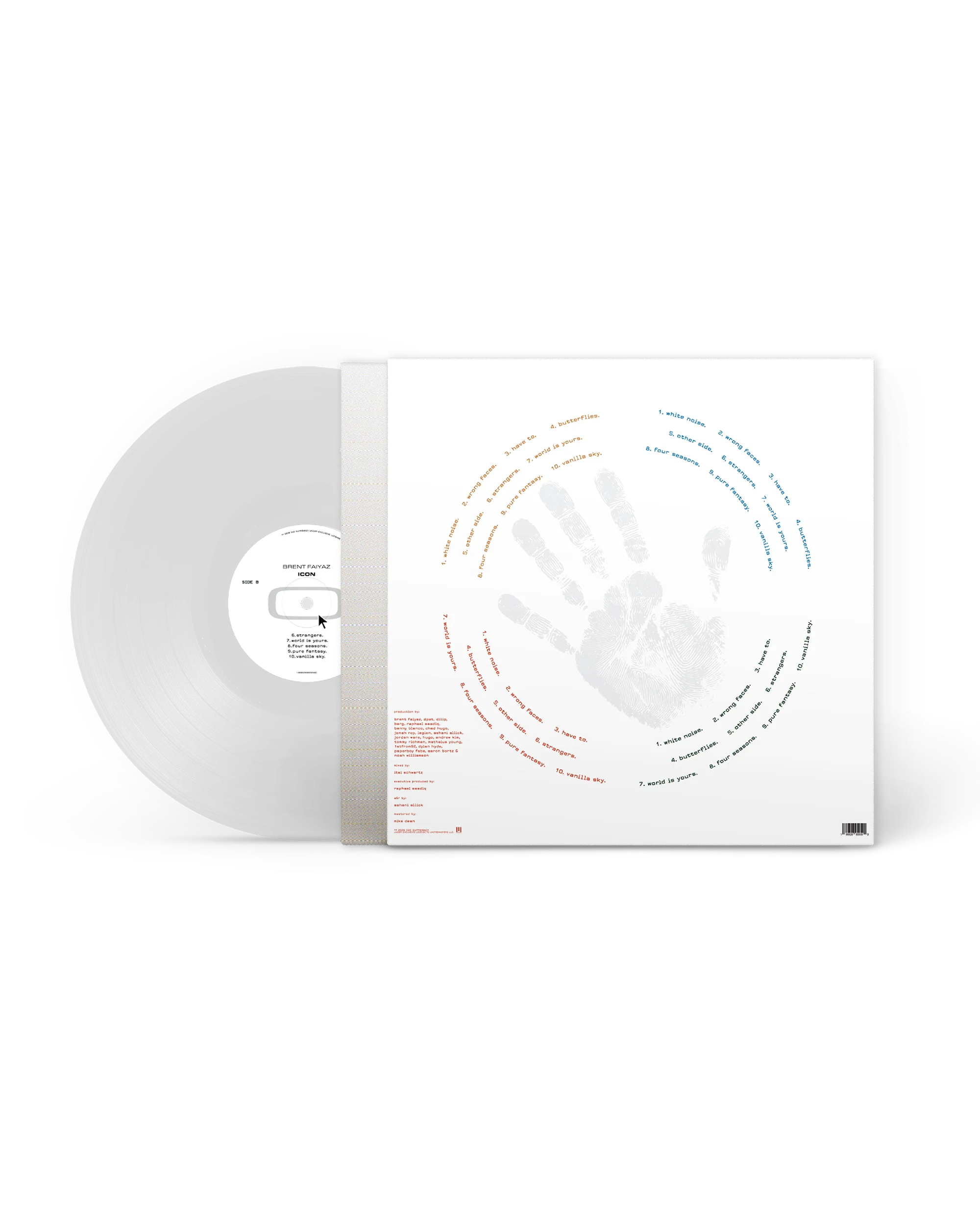 Icon - Clear Vinyl LP (140g) - Image 2