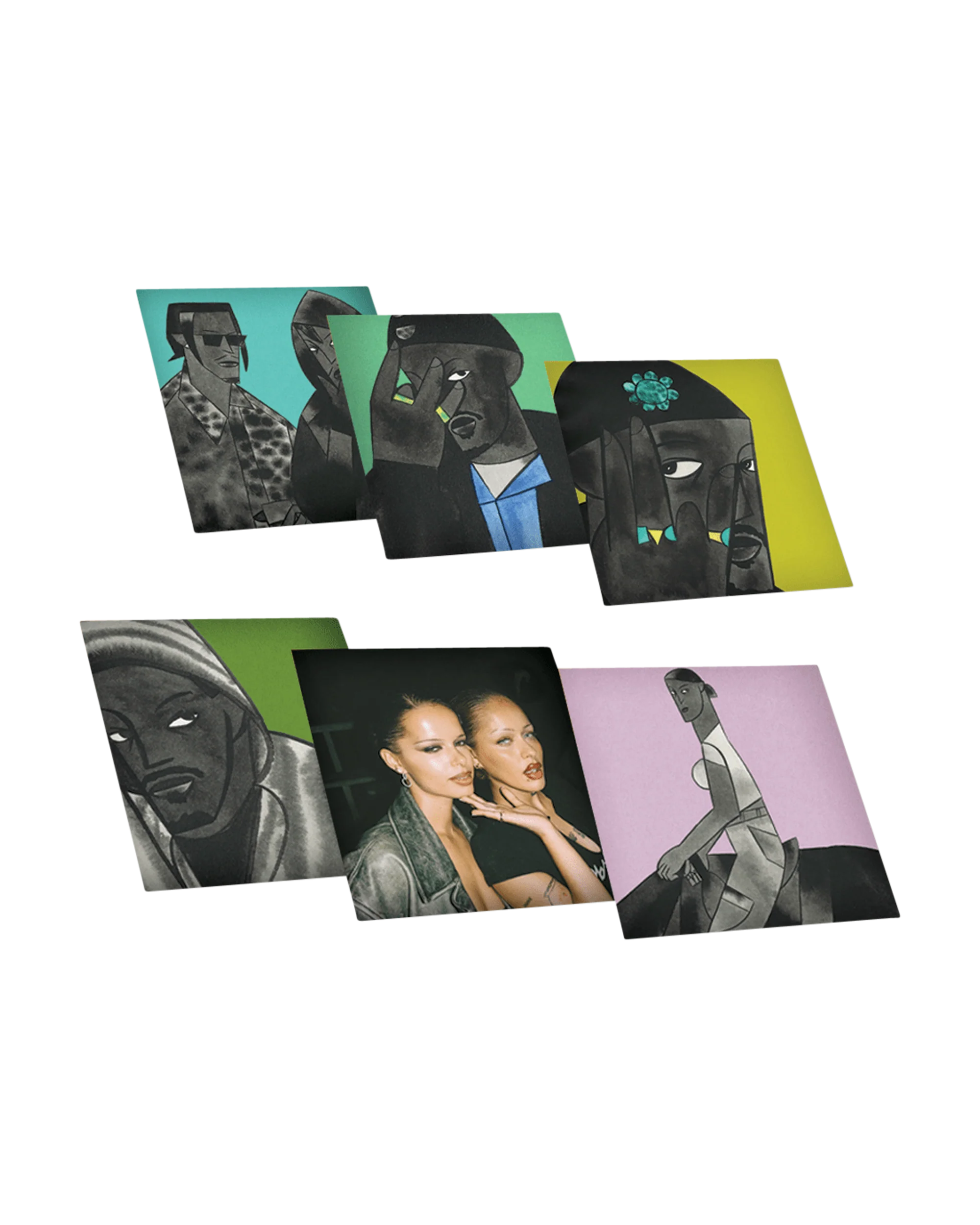 .idk. - BRAVADO+INTiMO (LP - Clear Dark Green Vinyl - Fat Beats Exclusive, CD) - Image 6