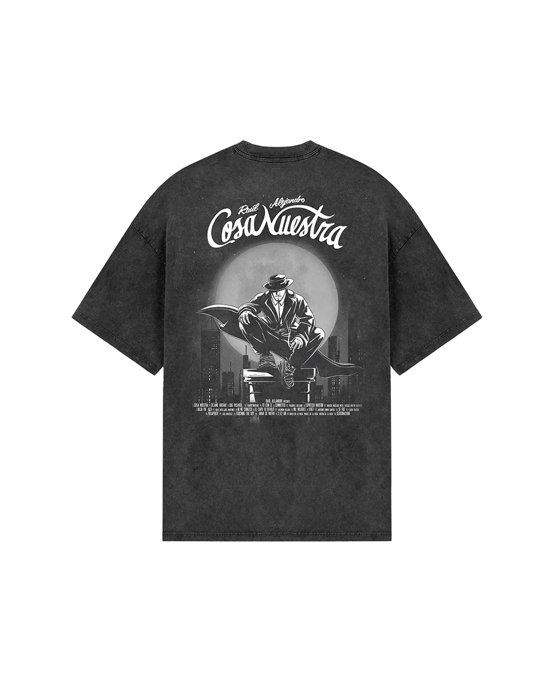 Il Capo Noir Tee Shirt - Washed Black - Image 2