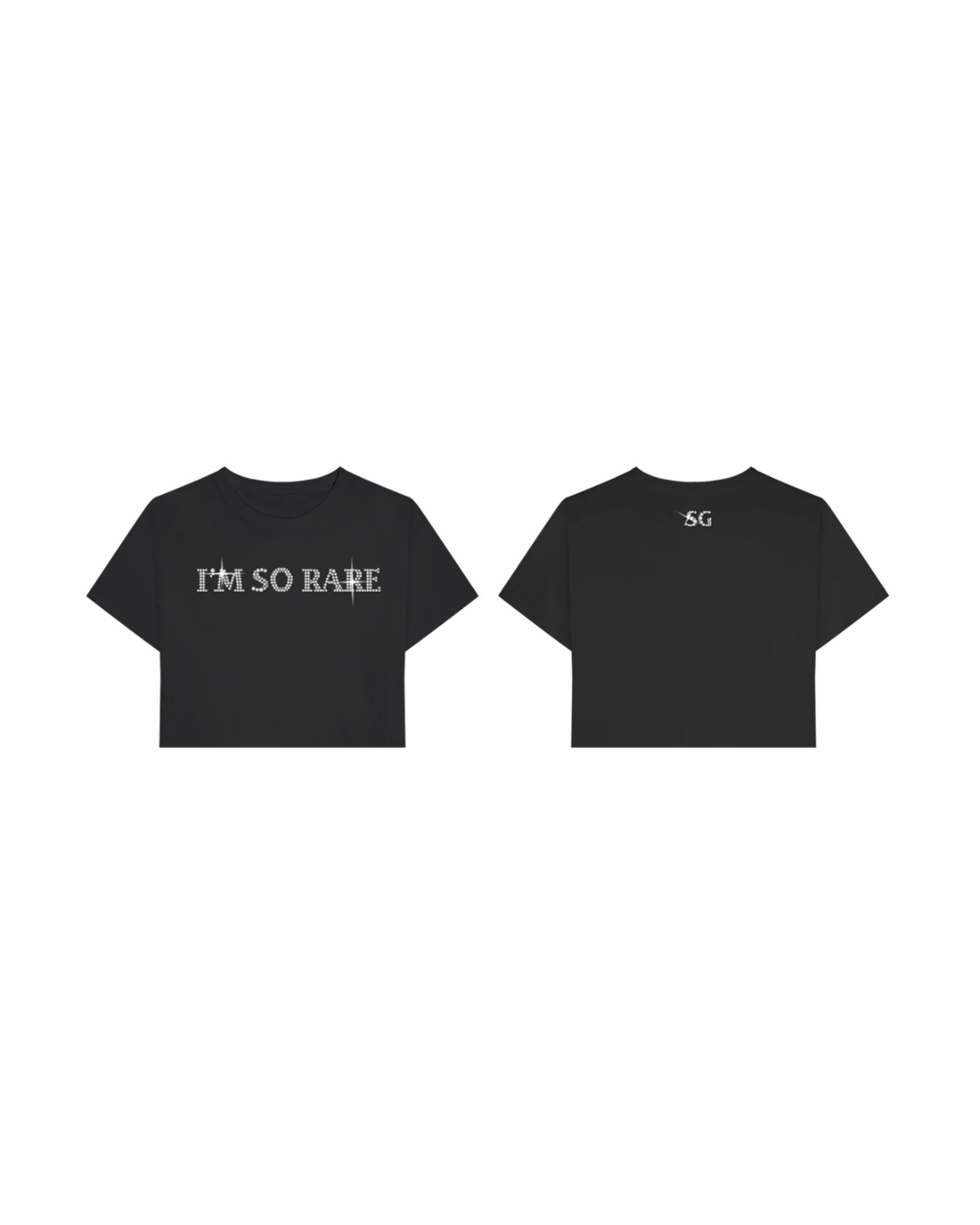 I'M SO RARE Crop T-Shirt - Image 3