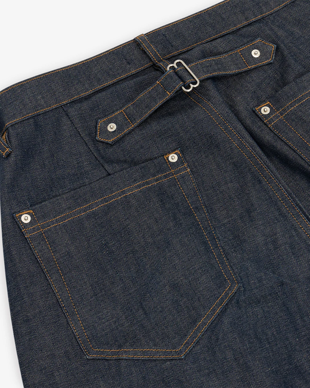 Indigo Triptych Japanese Denim 2 - Image 5