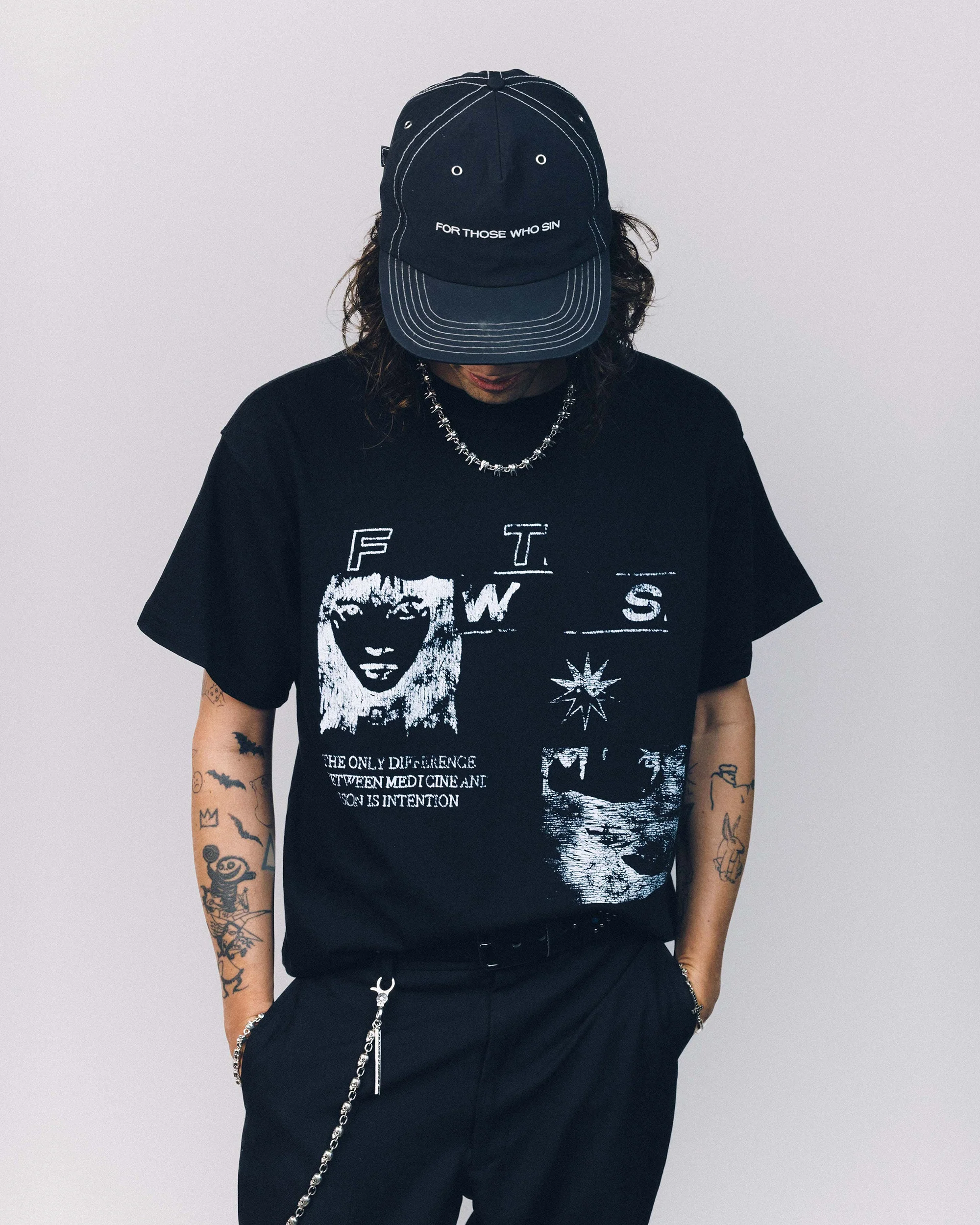 INTENTION TEE BLACK - Image 3