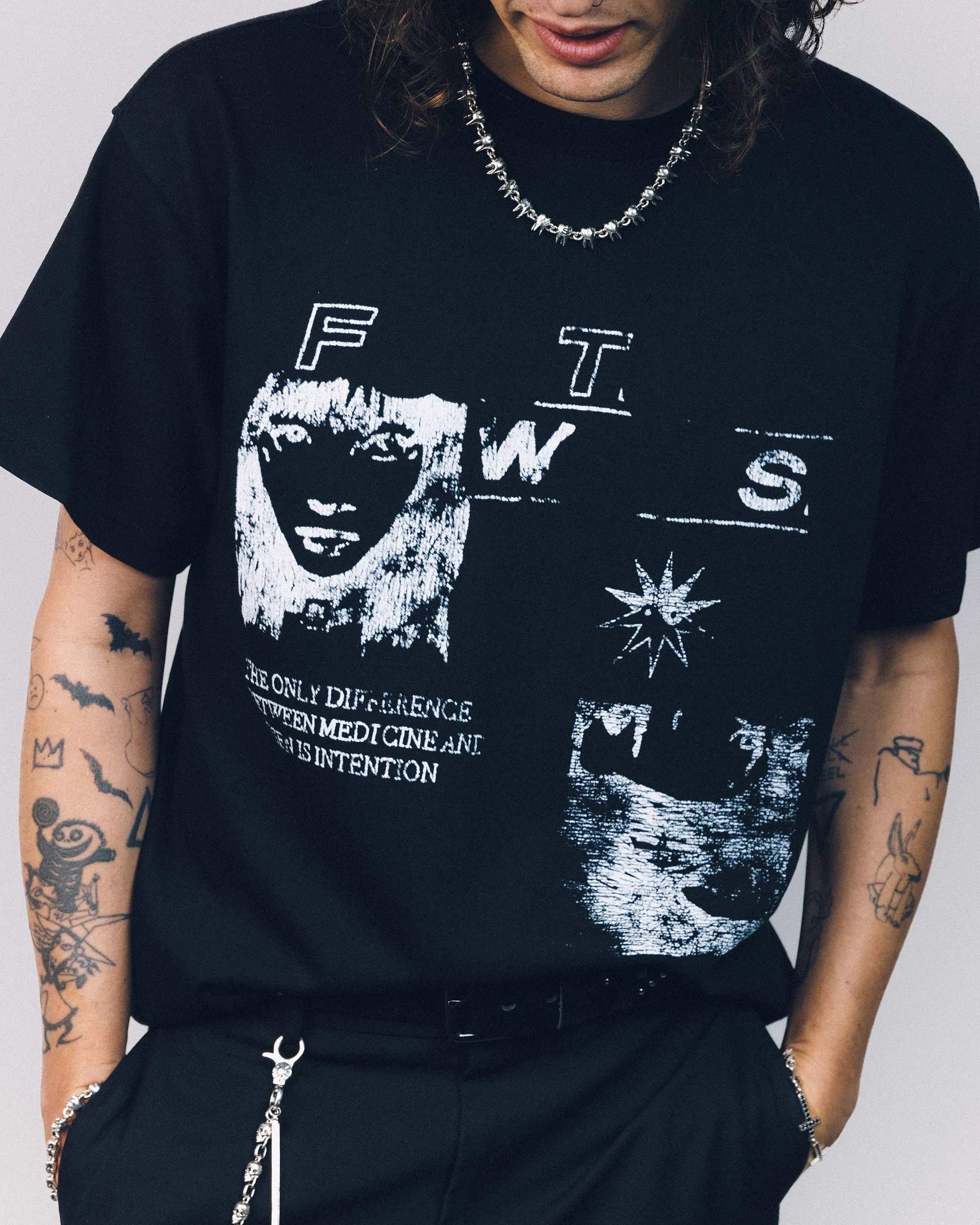 INTENTION TEE BLACK - Image 4