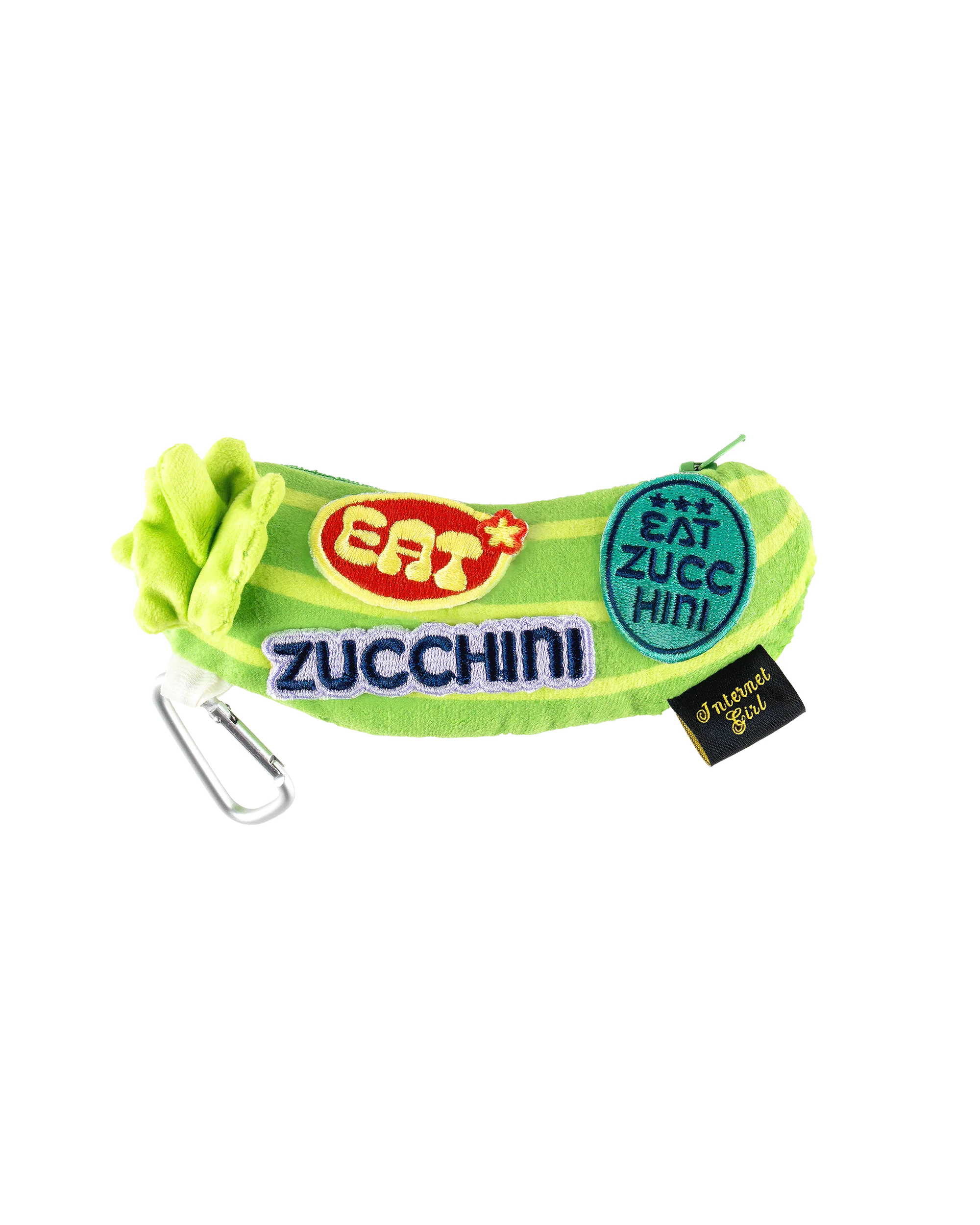 Internet Girl Zucchini Pouch Keyring