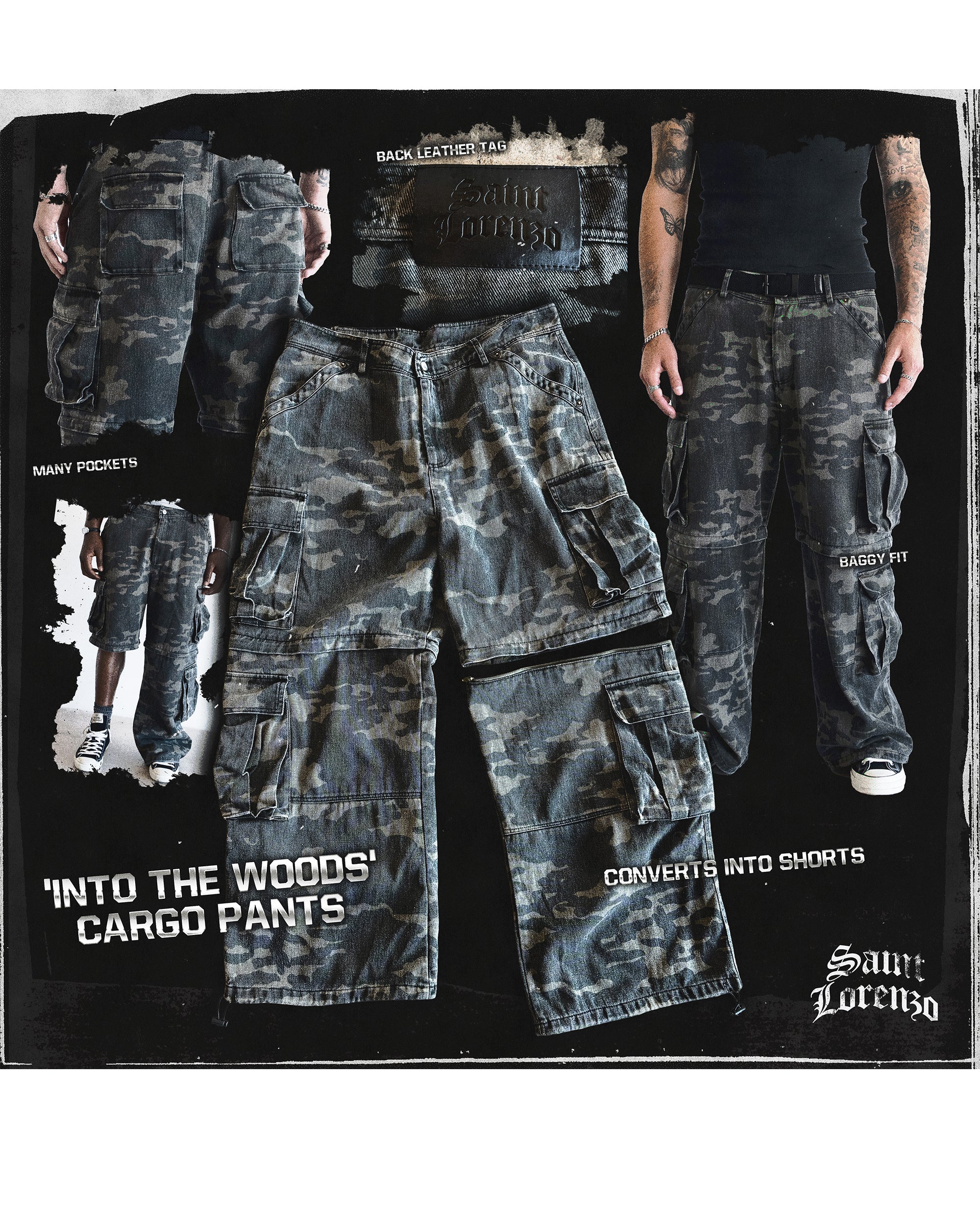 INTO THE WOODS CARGO PANTS - Image 12