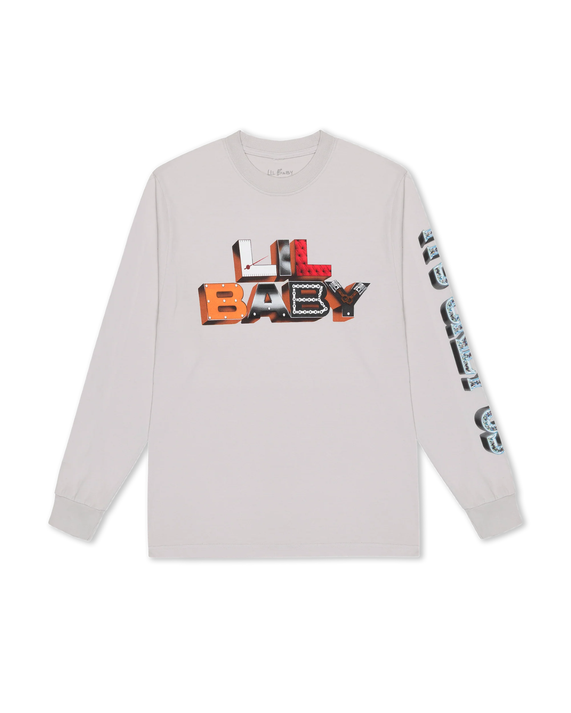 IOU TOUR MECHANICAL LONGSLEEVE (GREY)