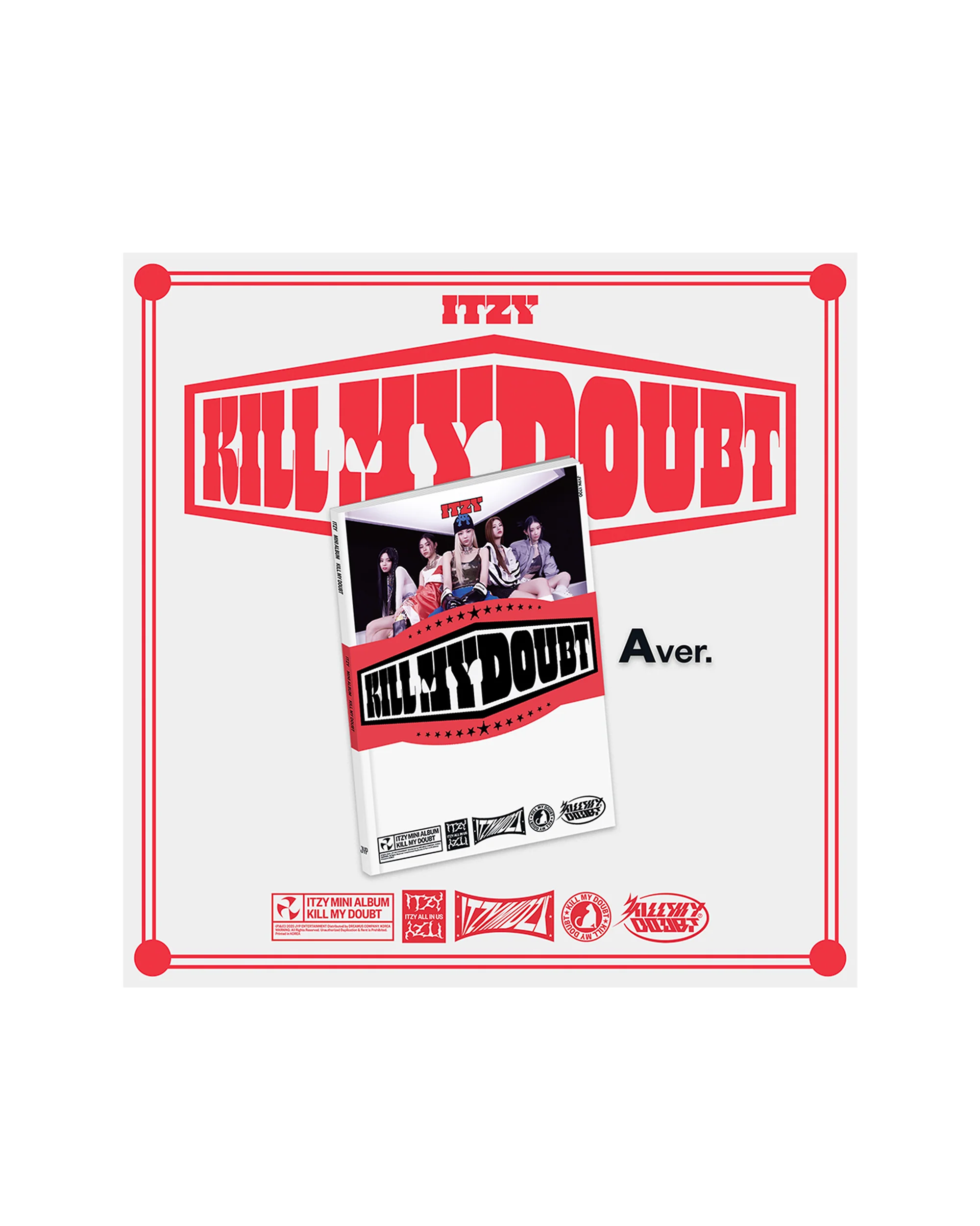 ITZY, KILL MY DOUBT (A Ver.) CD