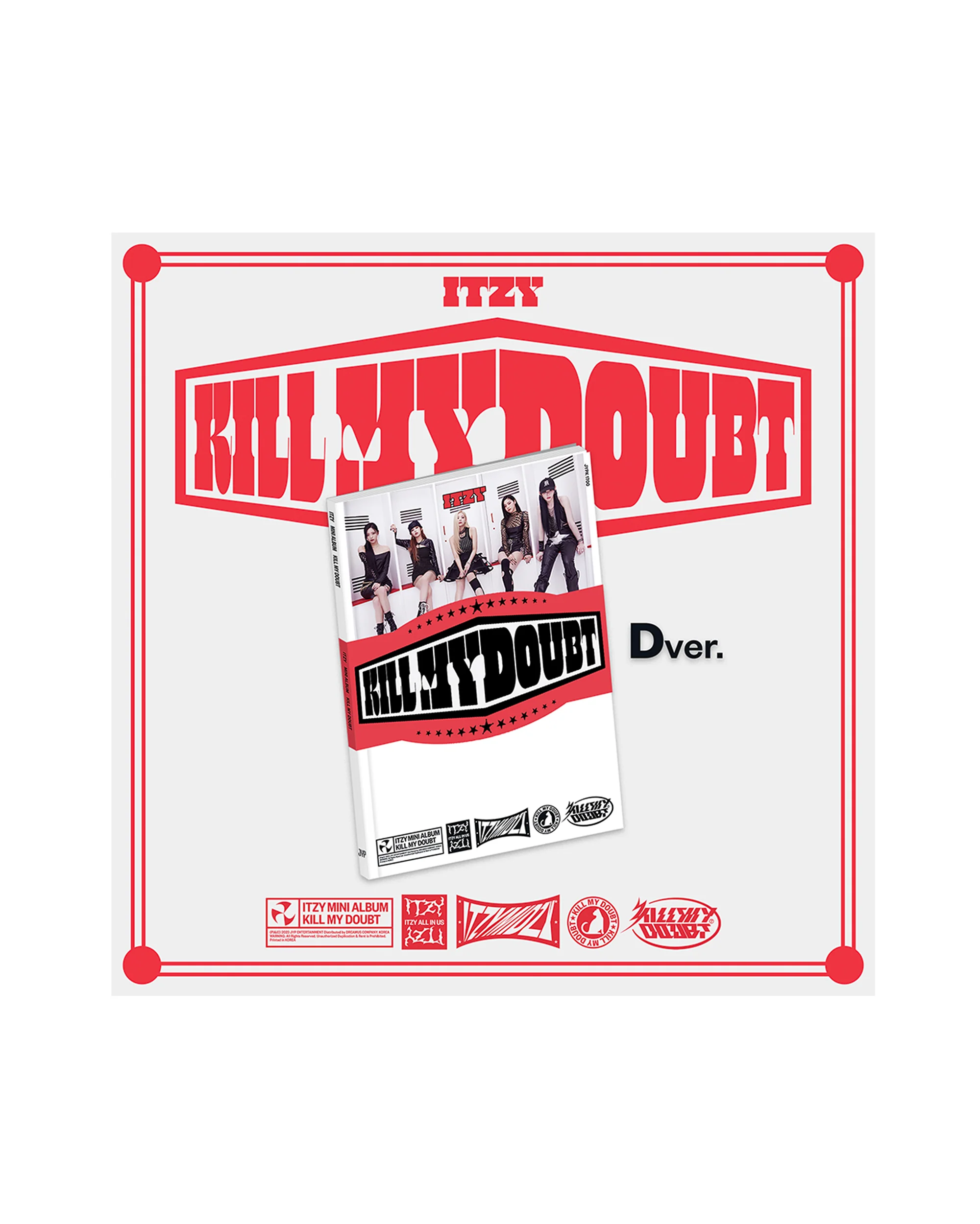 ITZY, KILL MY DOUBT (D Ver.) CD