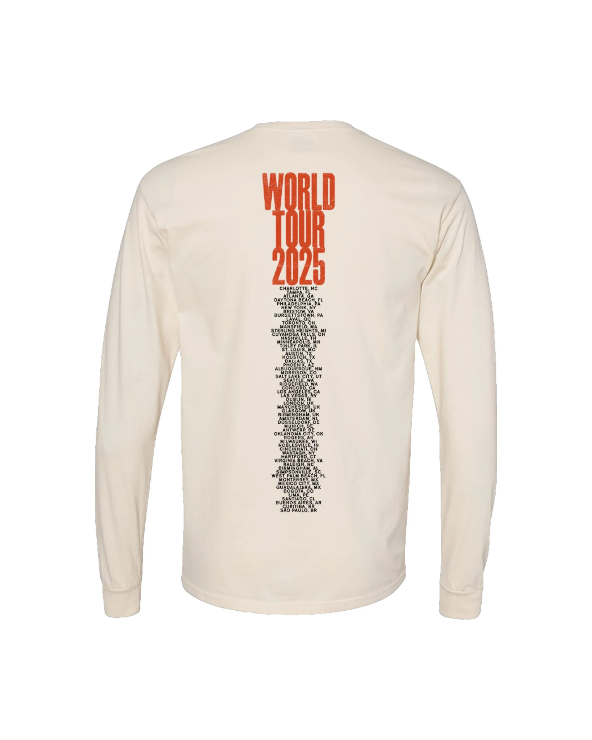 Ivory Screamblocks Longsleeve T-Shirt - Image 2