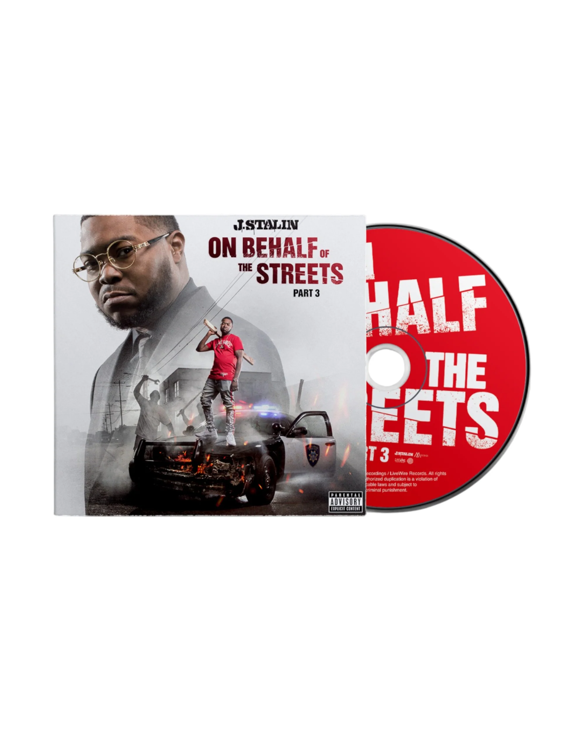 J Stalin - On Behalf of the Streets 3 CD