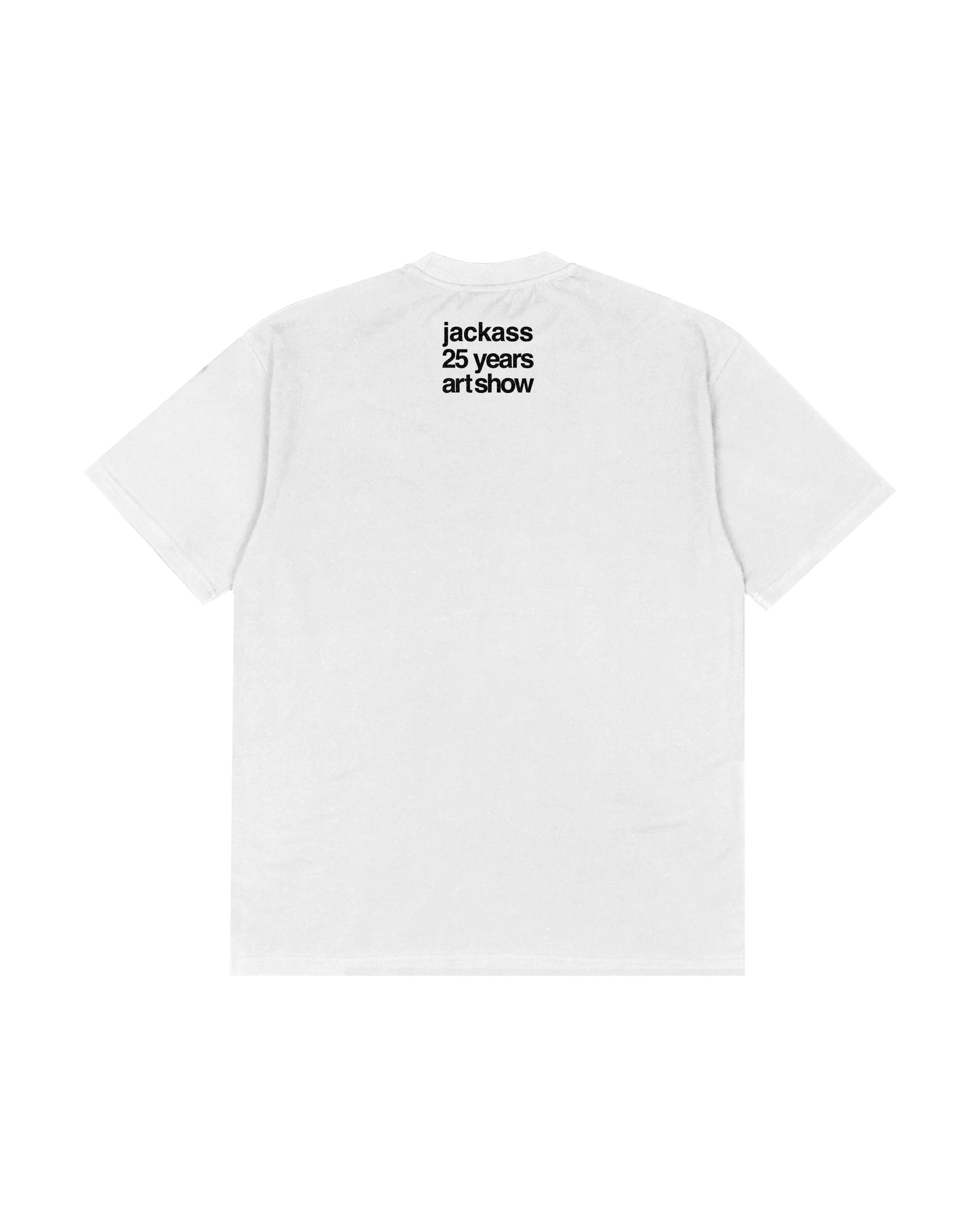 Jackass 25 Years Art Show T-shirt (White) - Image 2