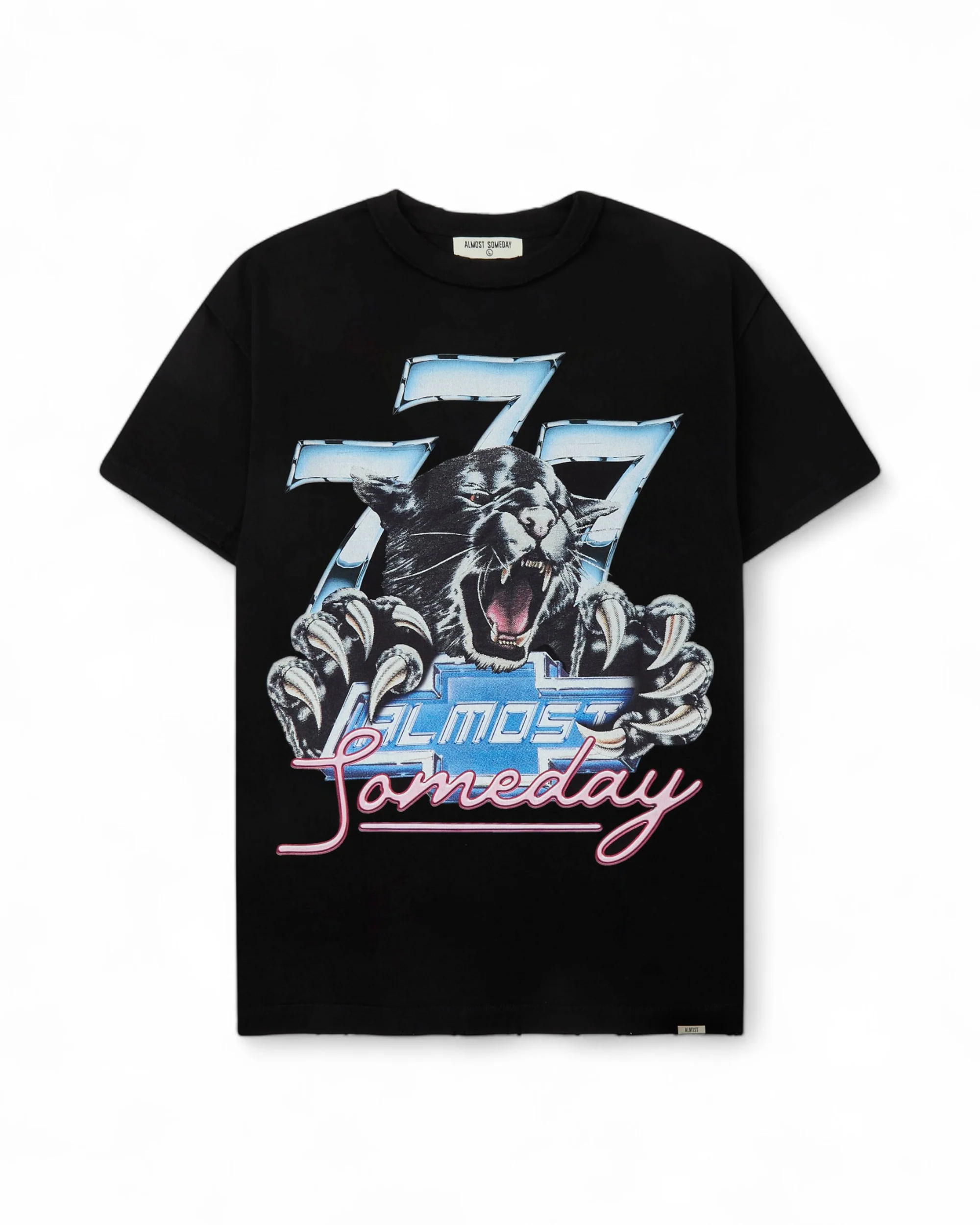 Jackpot Tee - Washed Black