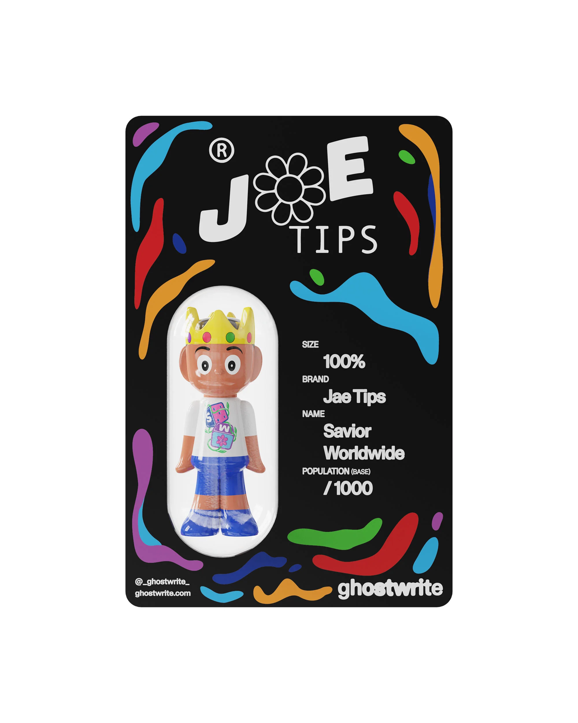 Jae Tips "Savior Worldwide" 100% ghost