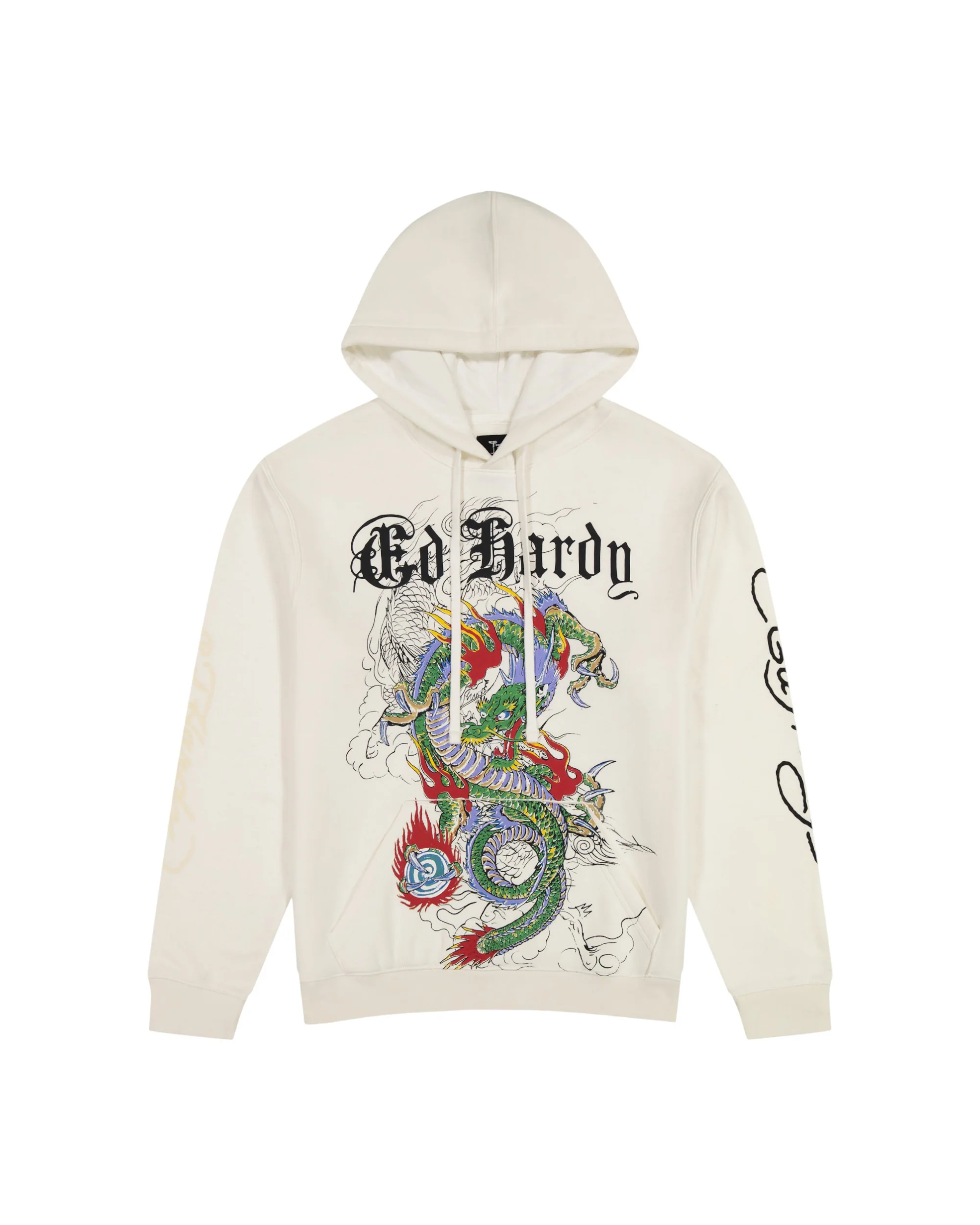 Japan Dragon Ivory Pullover Hoodie