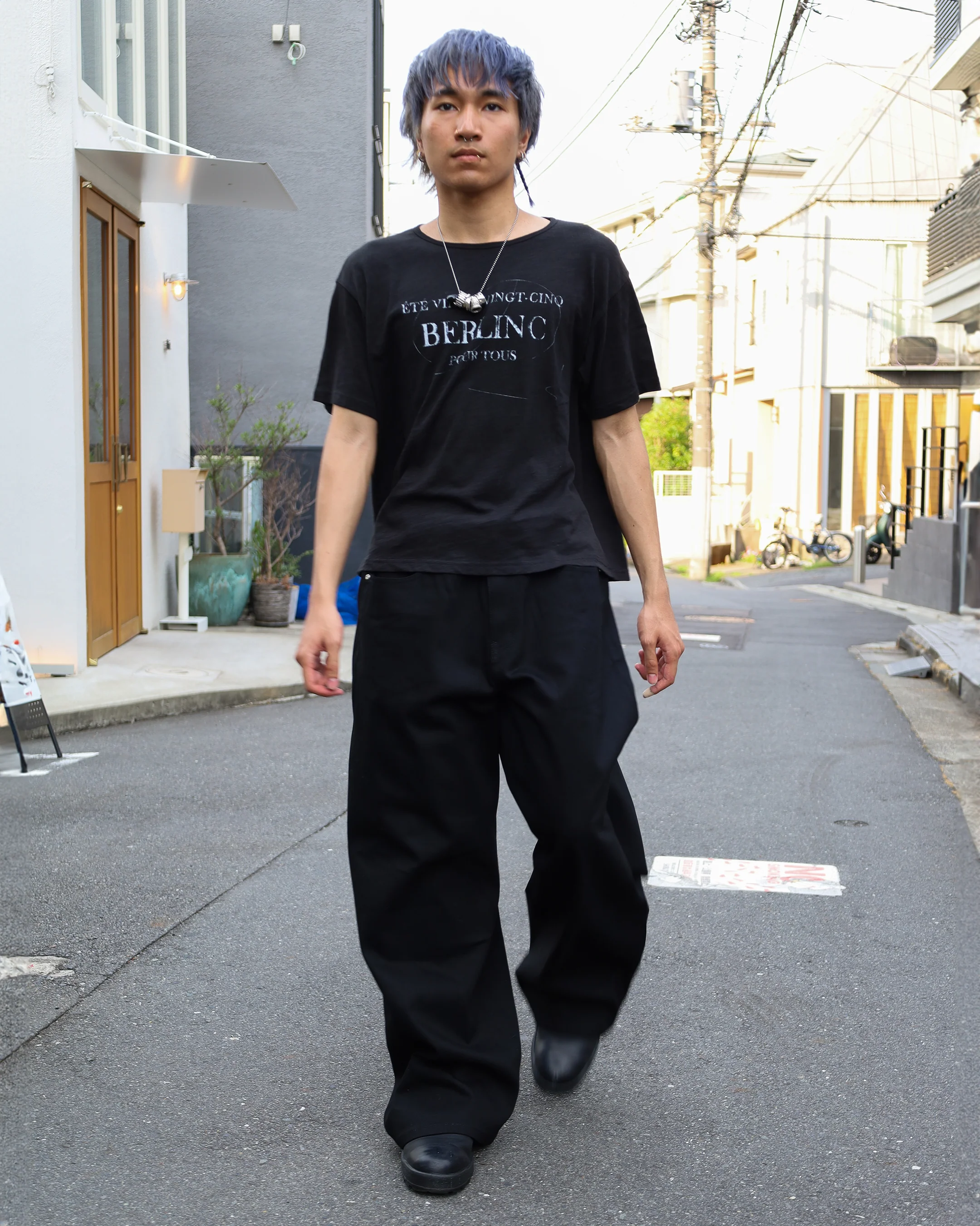 Japanese Selvedge Matte Black Baggy Jeans - Image 11