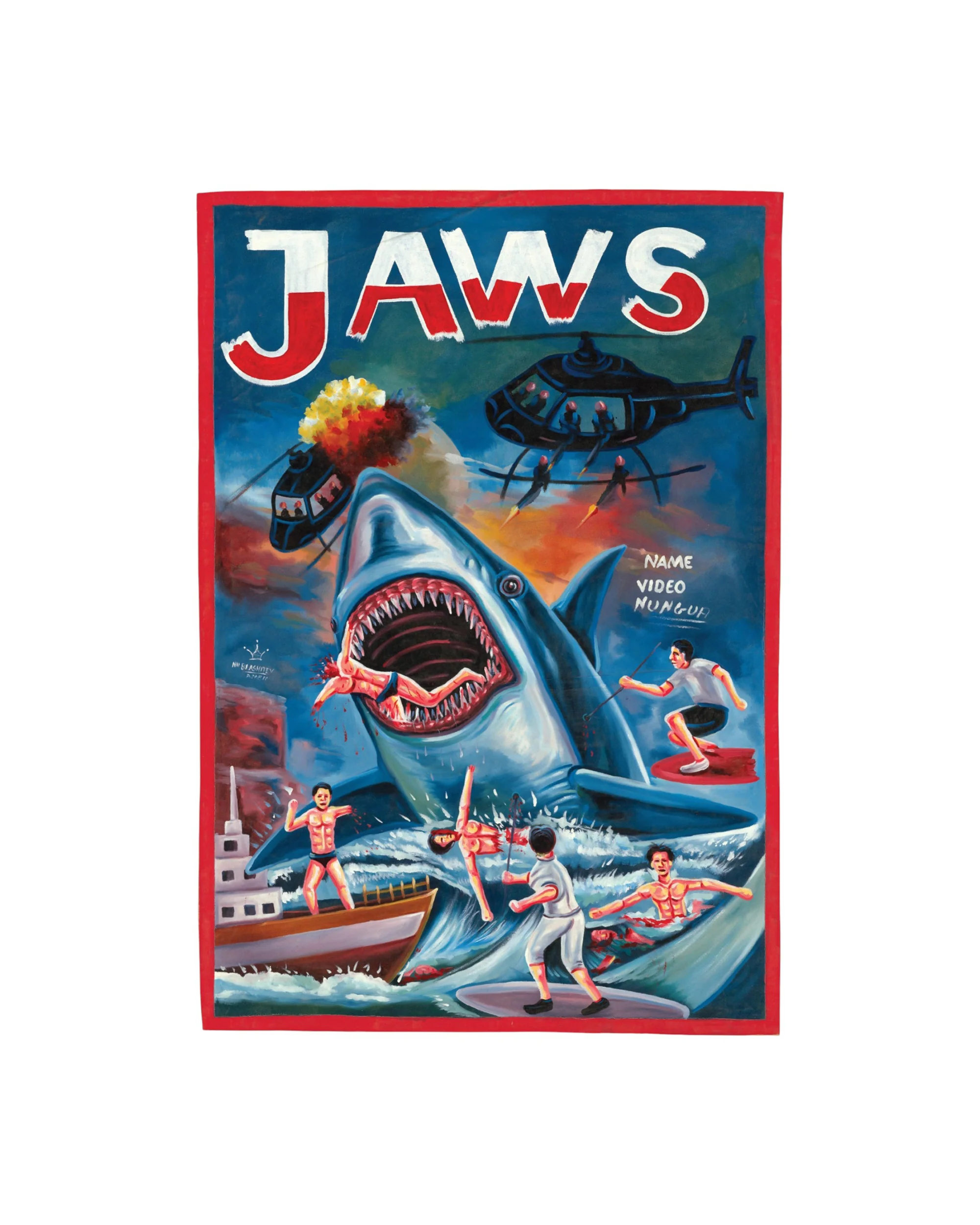 JAWS (High Quality Print) - Nii Bi Ashitey