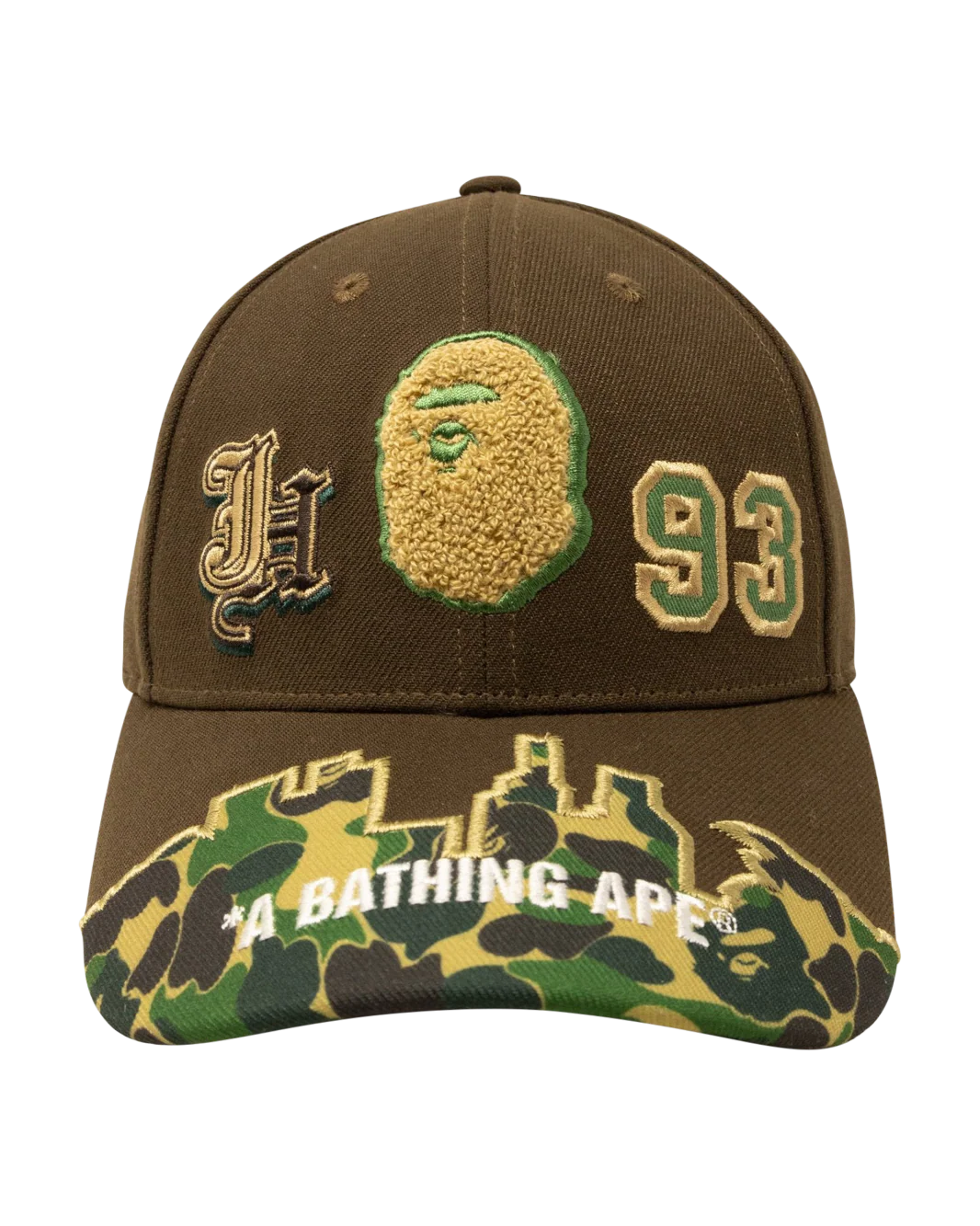 Jeff Hamilton x BAPE Hat Brown