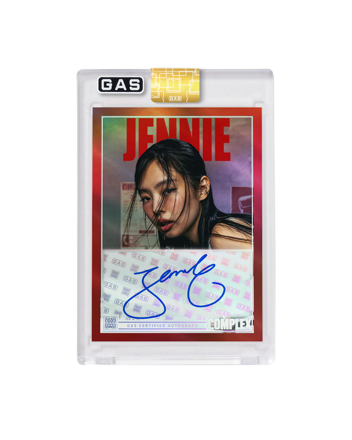 Jennie Complex Cover x GAS Trading Card - Image 3