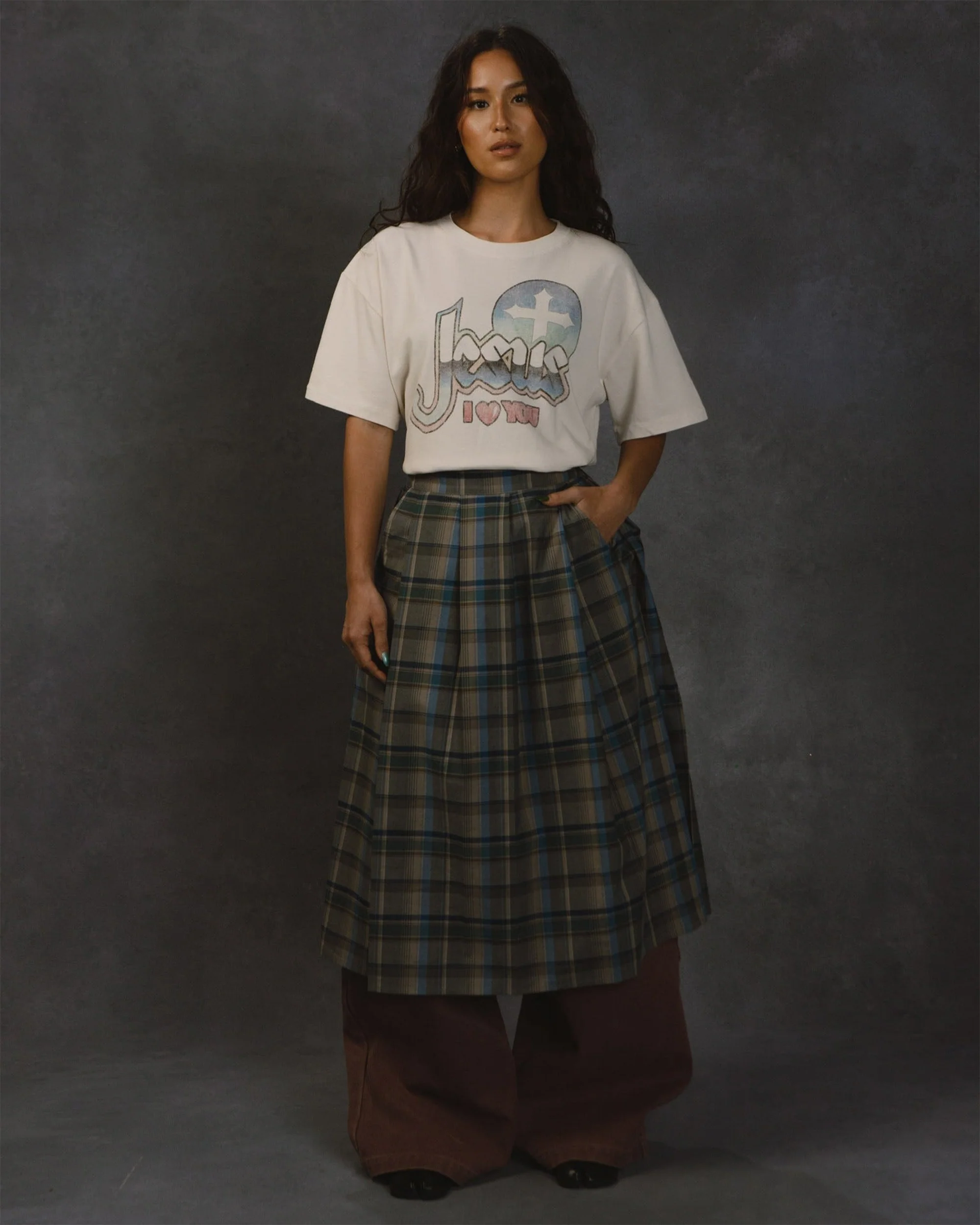 "JESUS I LOVE YOU" TEE - Image 2
