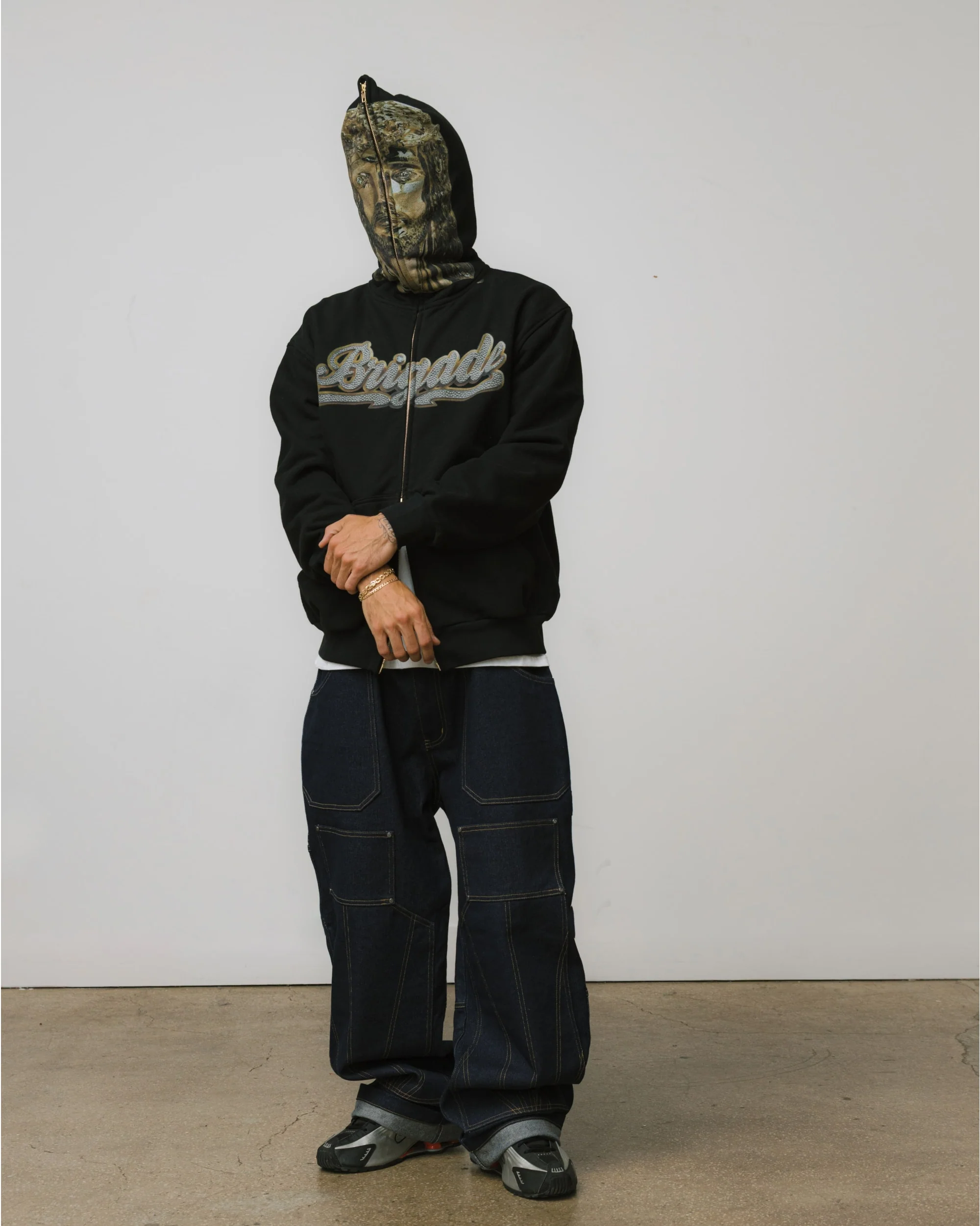 Jesus Piece Full Zip Hoodie - Image 2
