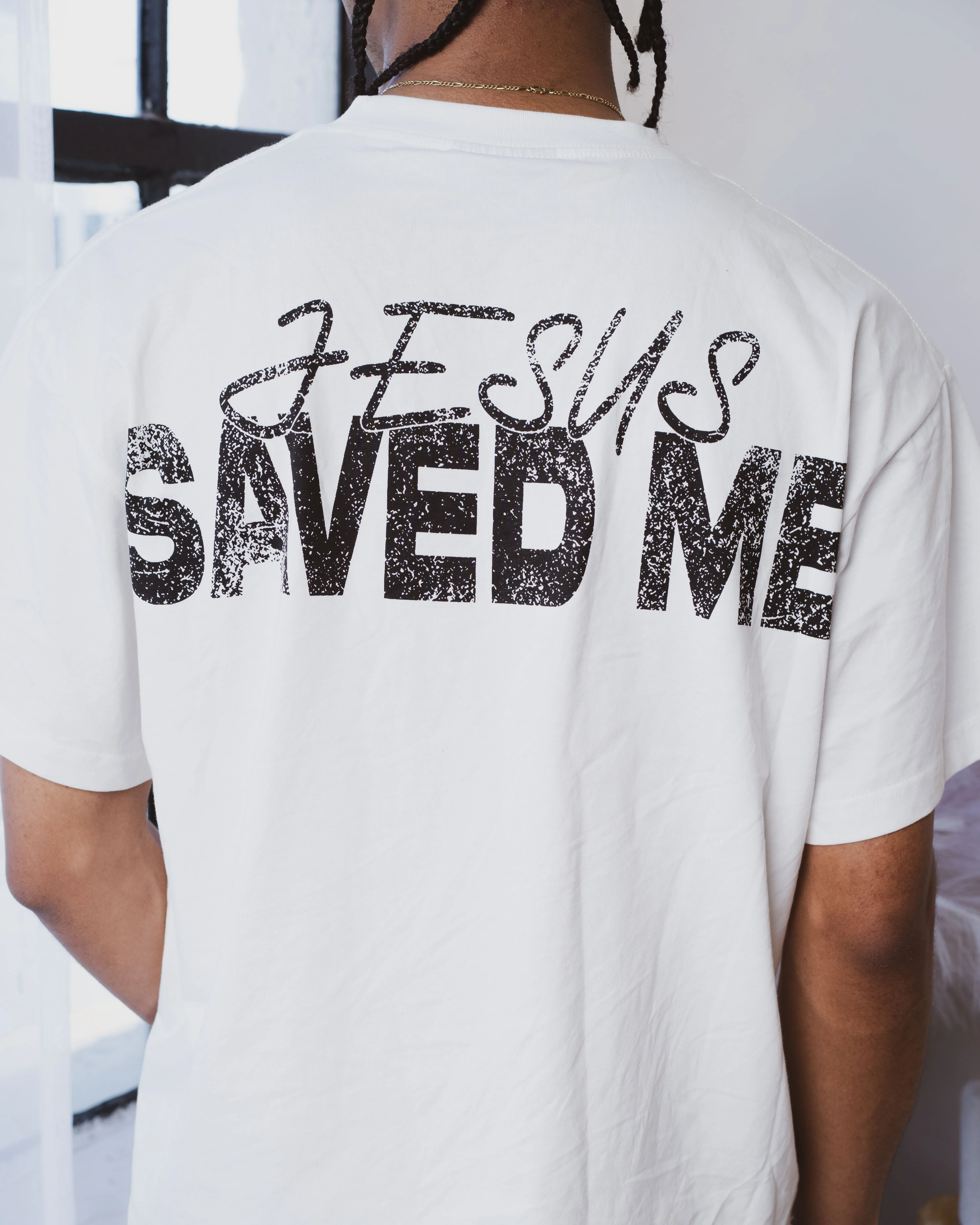 "Jesus Saved Me" Tee - Image 5