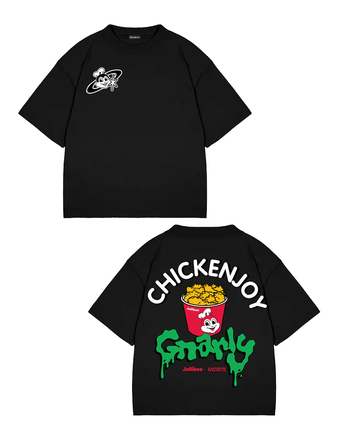 Jollibee x KATSEYE Chickenjoy Gnarly Box Tee - Image 3