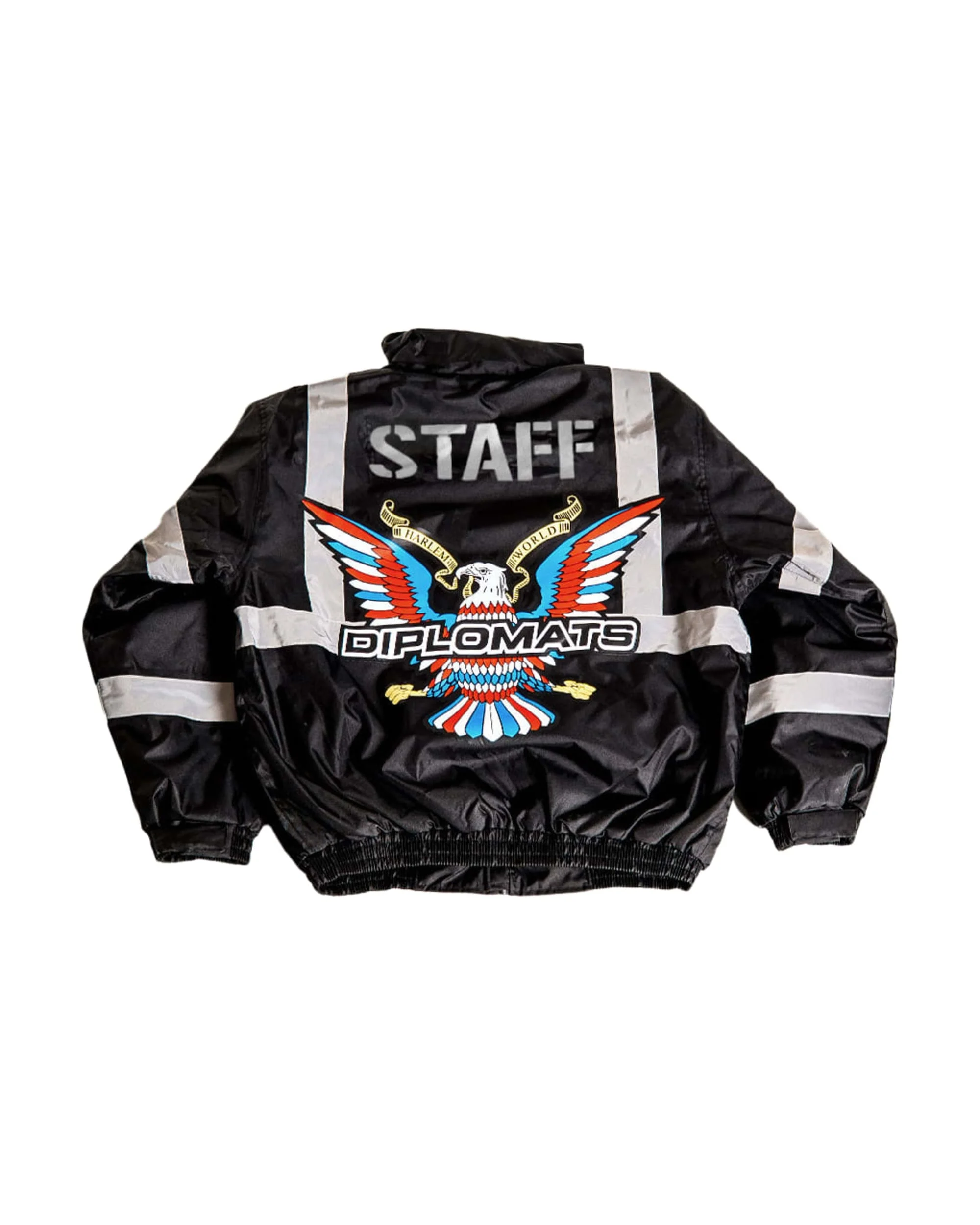JOMO GLOBAL HIGH VISIBILITY JACKET + LIMITED GAS TRADING CARD SET / BLACK / STAFF - Image 11