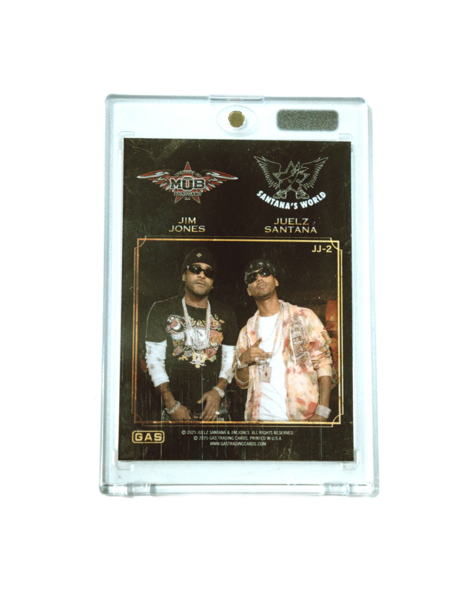 JOMO GLOBAL HIGH VISIBILITY JACKET + LIMITED GAS TRADING CARD SET / BLACK / STAFF - Image 5