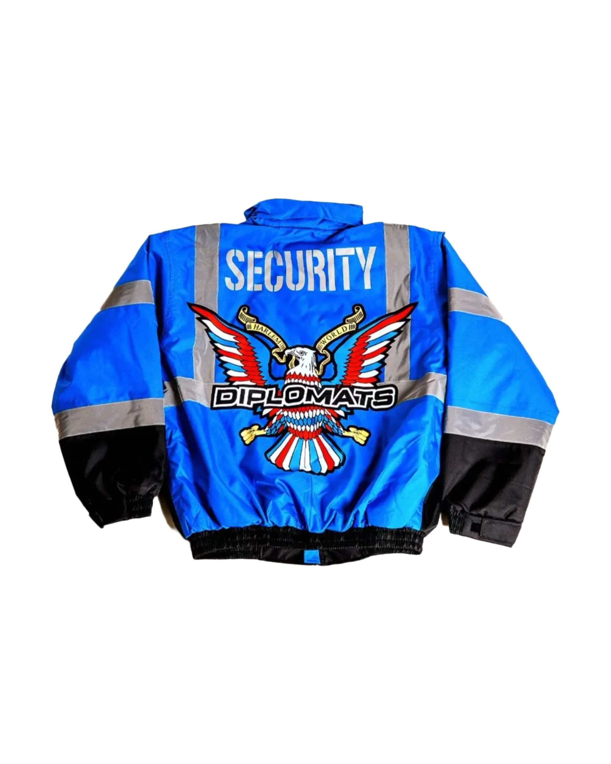 JOMO GLOBAL HIGH VISIBILITY JACKET + LIMITED GAS TRADING CARD SET / BLUE / SECURITY - Image 11