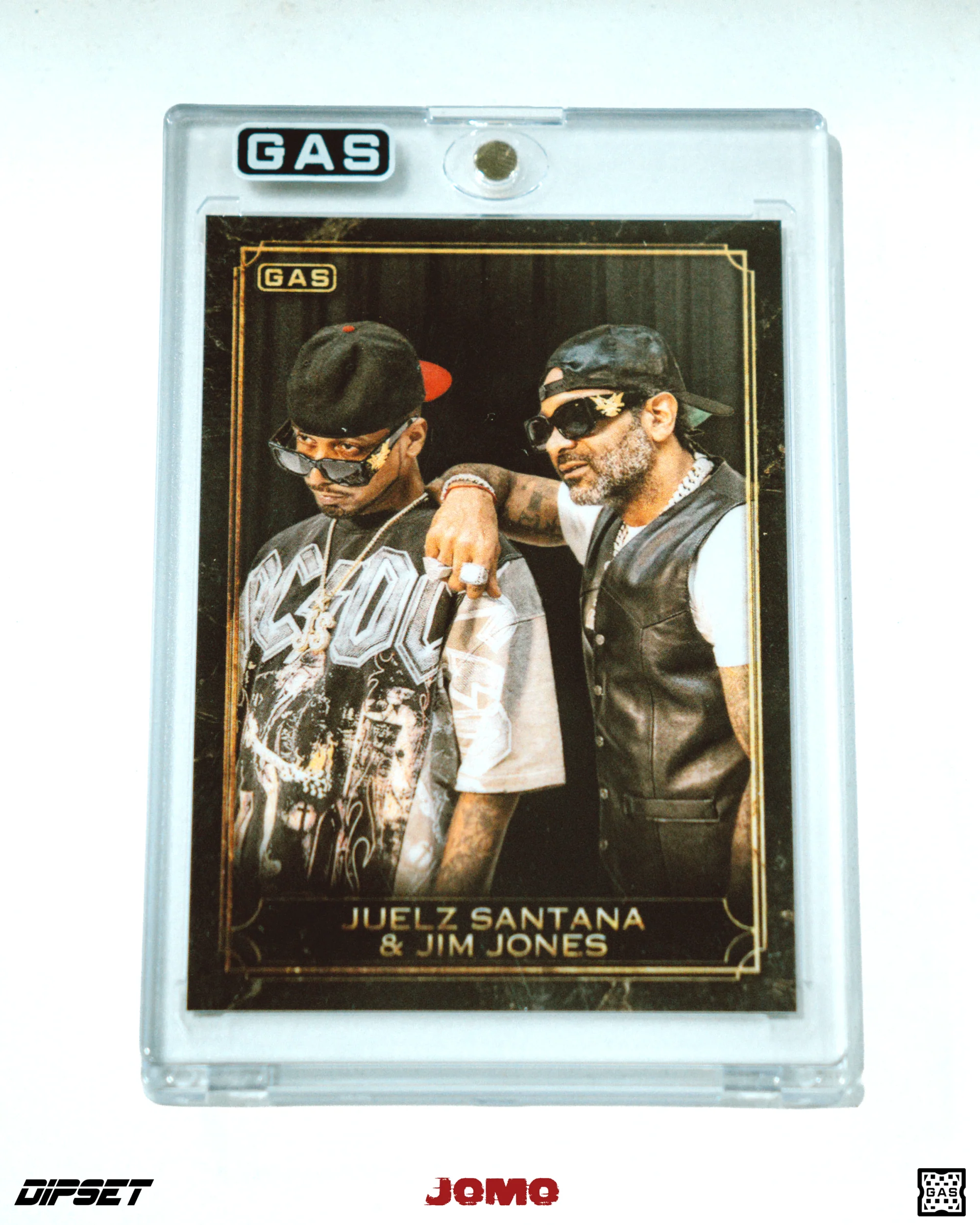 JOMO GLOBAL HIGH VISIBILITY JACKET + LIMITED GAS TRADING CARD SET / YELLOW / STAFF. - Image 6