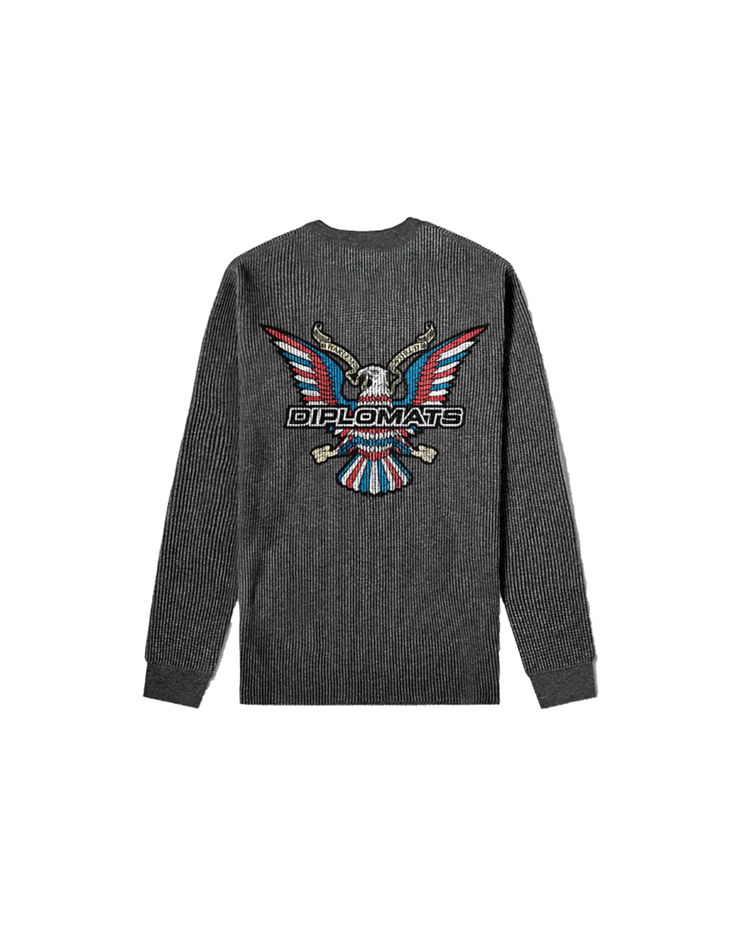 JOMO THELAB DIPLOMATS WAFFLE LONG SLEEVE - Image 4
