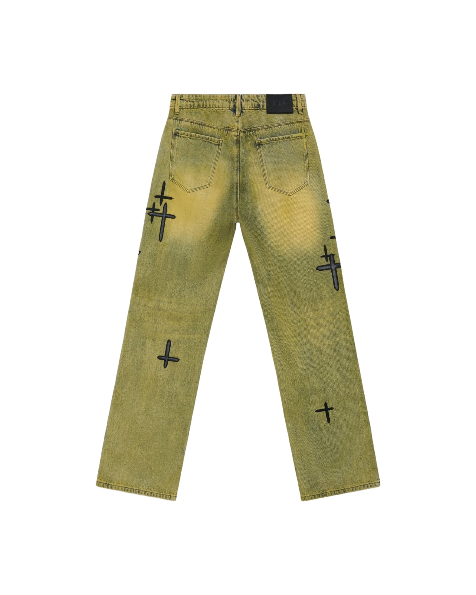 JONAS STRAIGHT LEG JEAN | SAGE TINT CROSS PATCH - Image 2