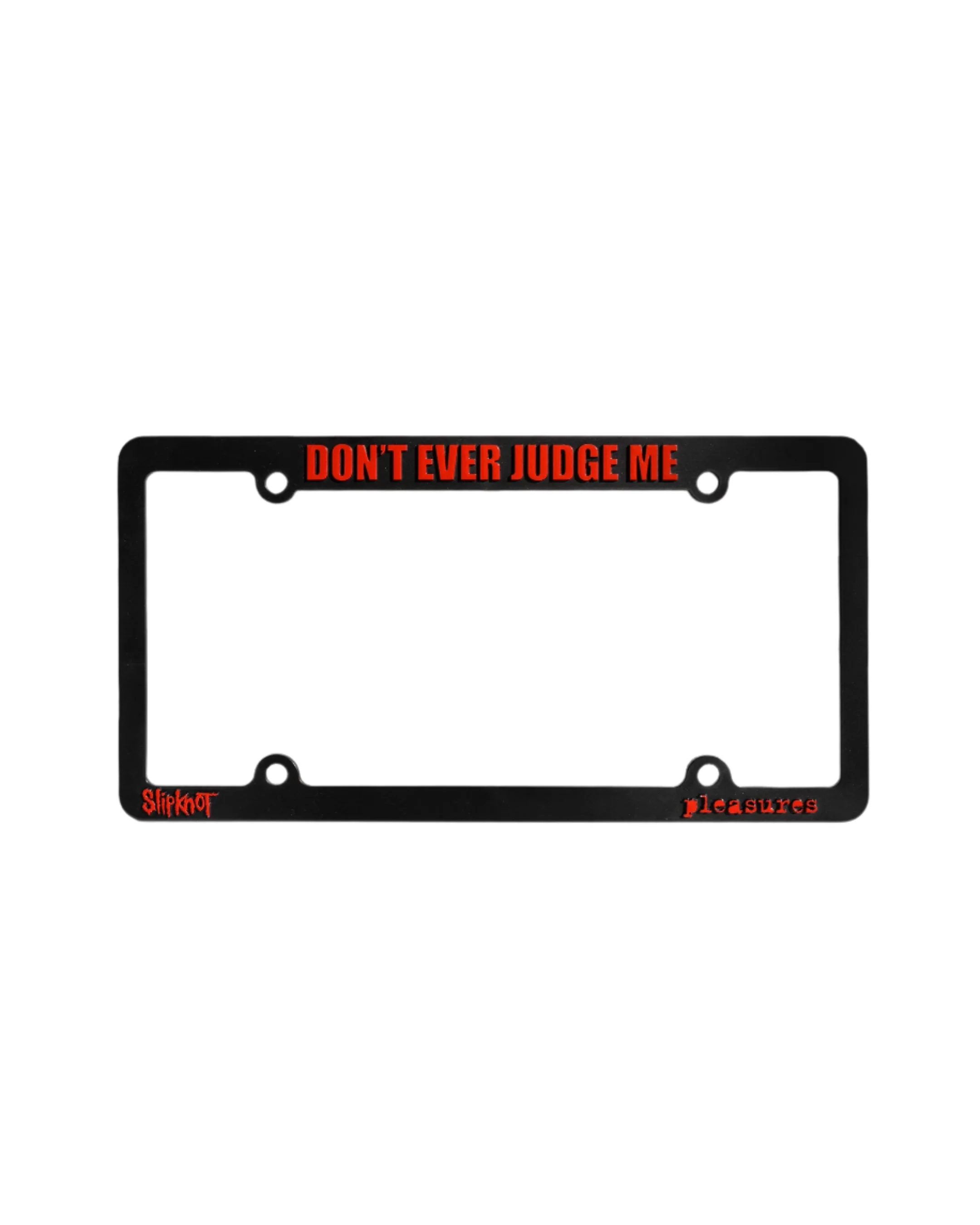 JUDGE LICENSE PLATE FRAME