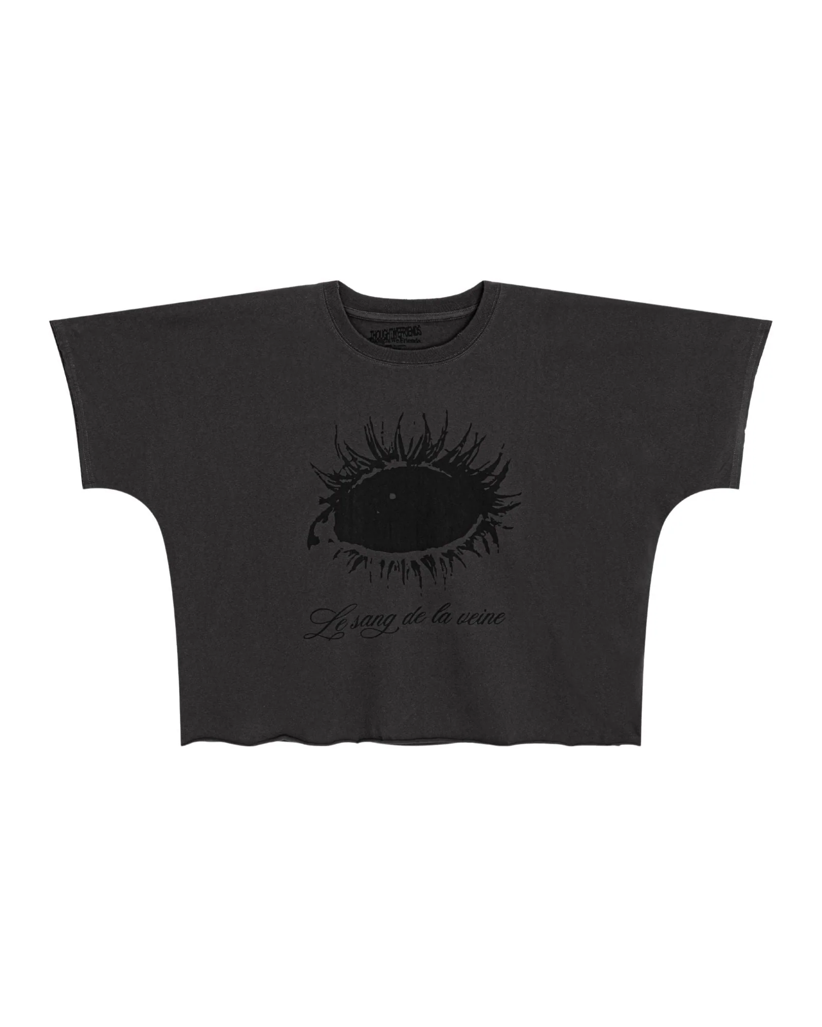 Julien Eye Loose T-shirt in Dark Grey - Image 7