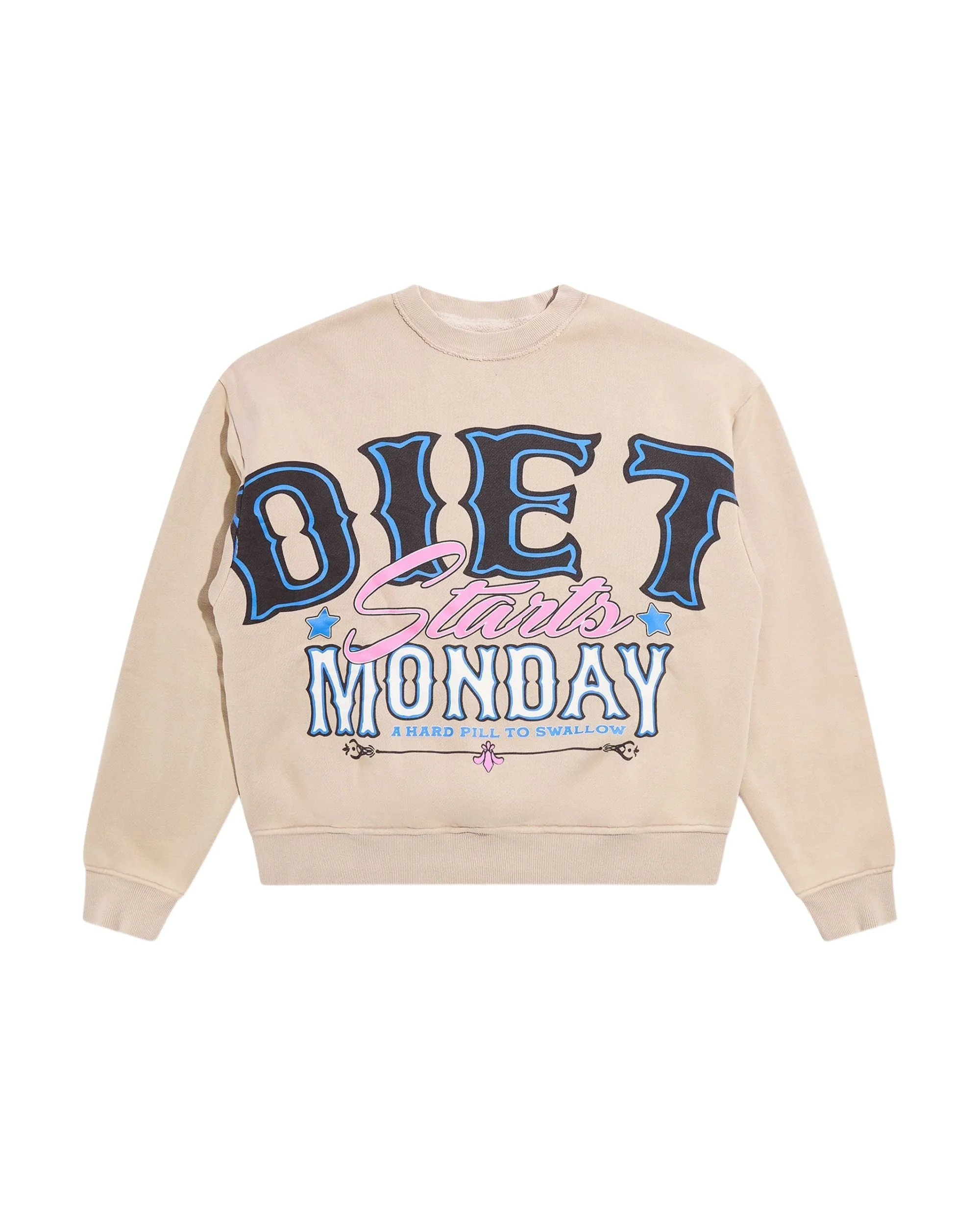 Jumbo Crewneck Sweatshirt - Taupe