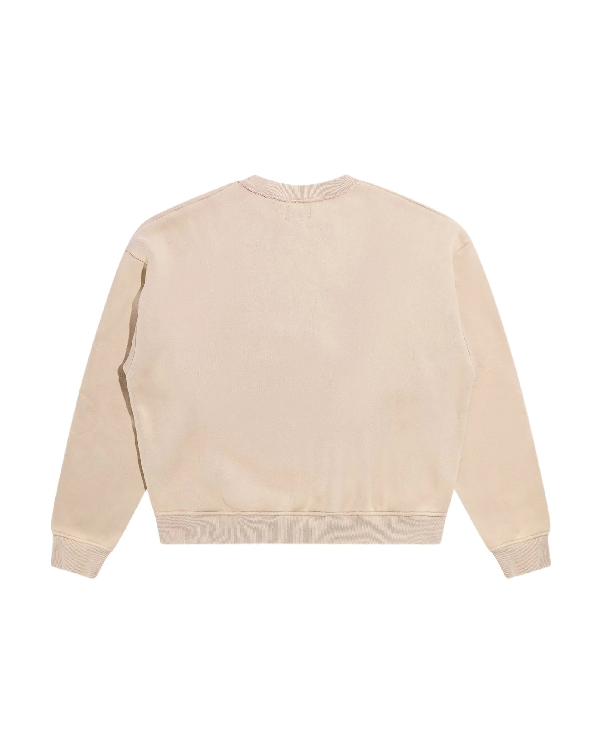 Jumbo Crewneck Sweatshirt - Taupe - Image 2