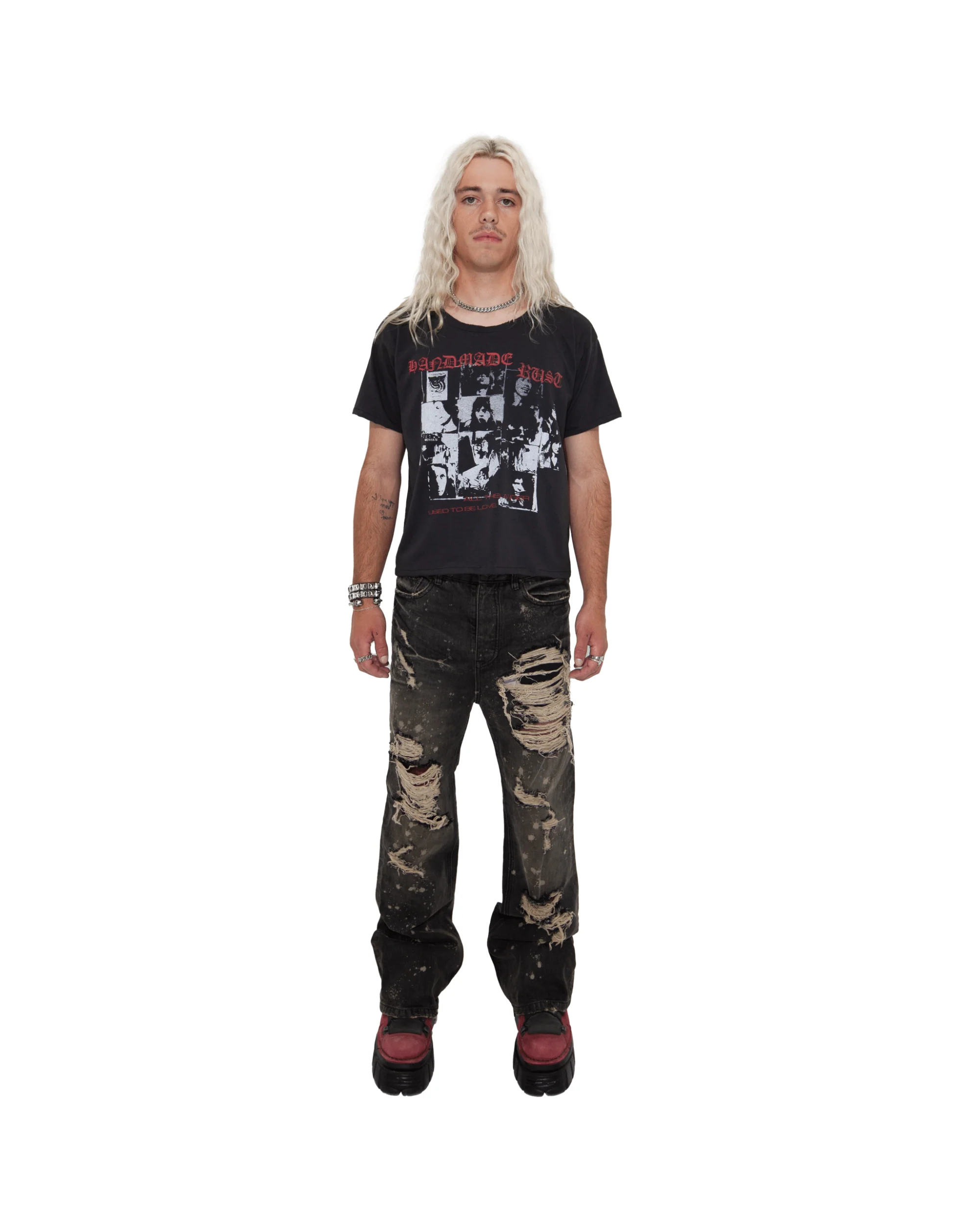 JUNE SKY TEE - Black - Image 3