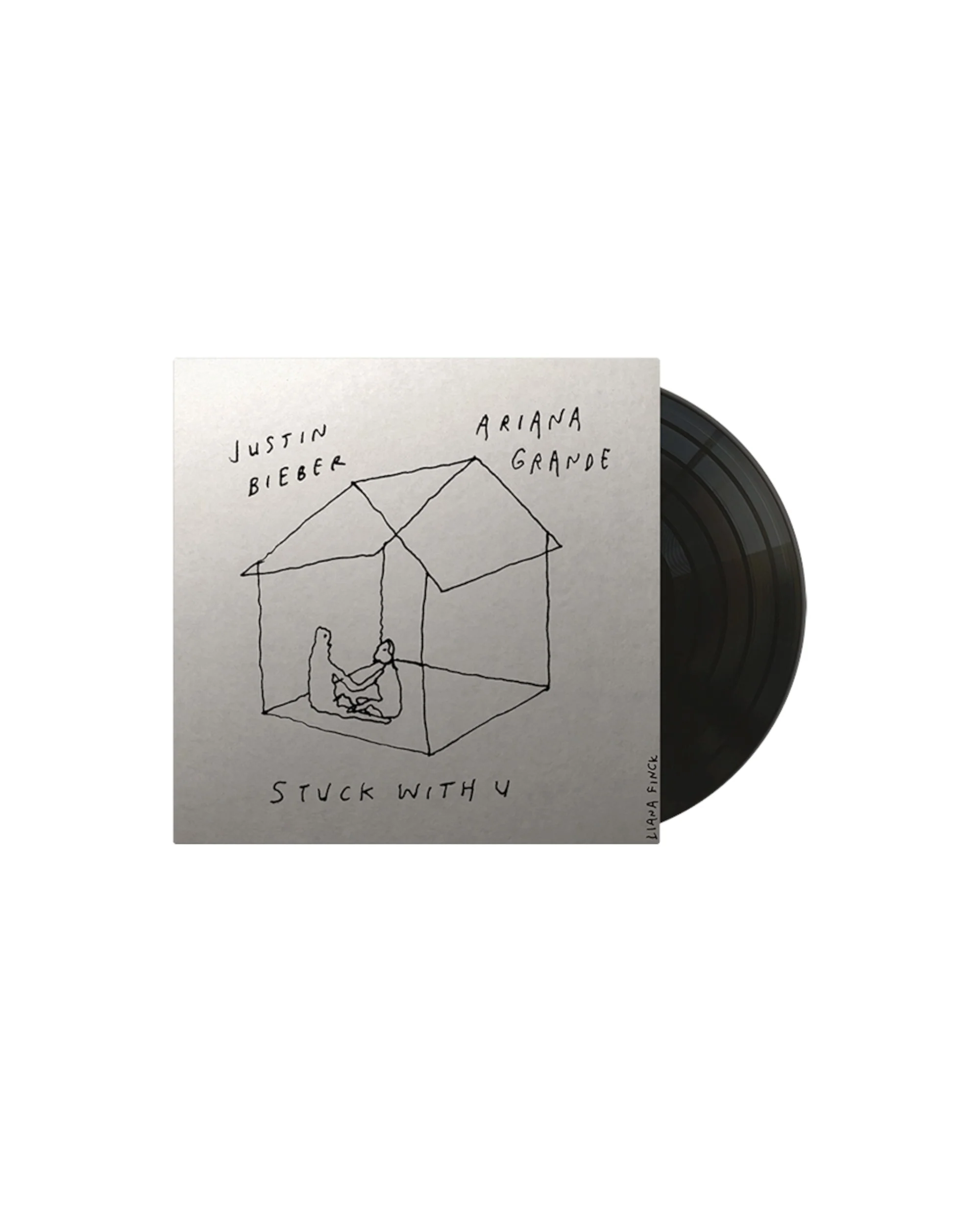 Justin Bieber: Stuck with U Original Cover 7" Vinyl