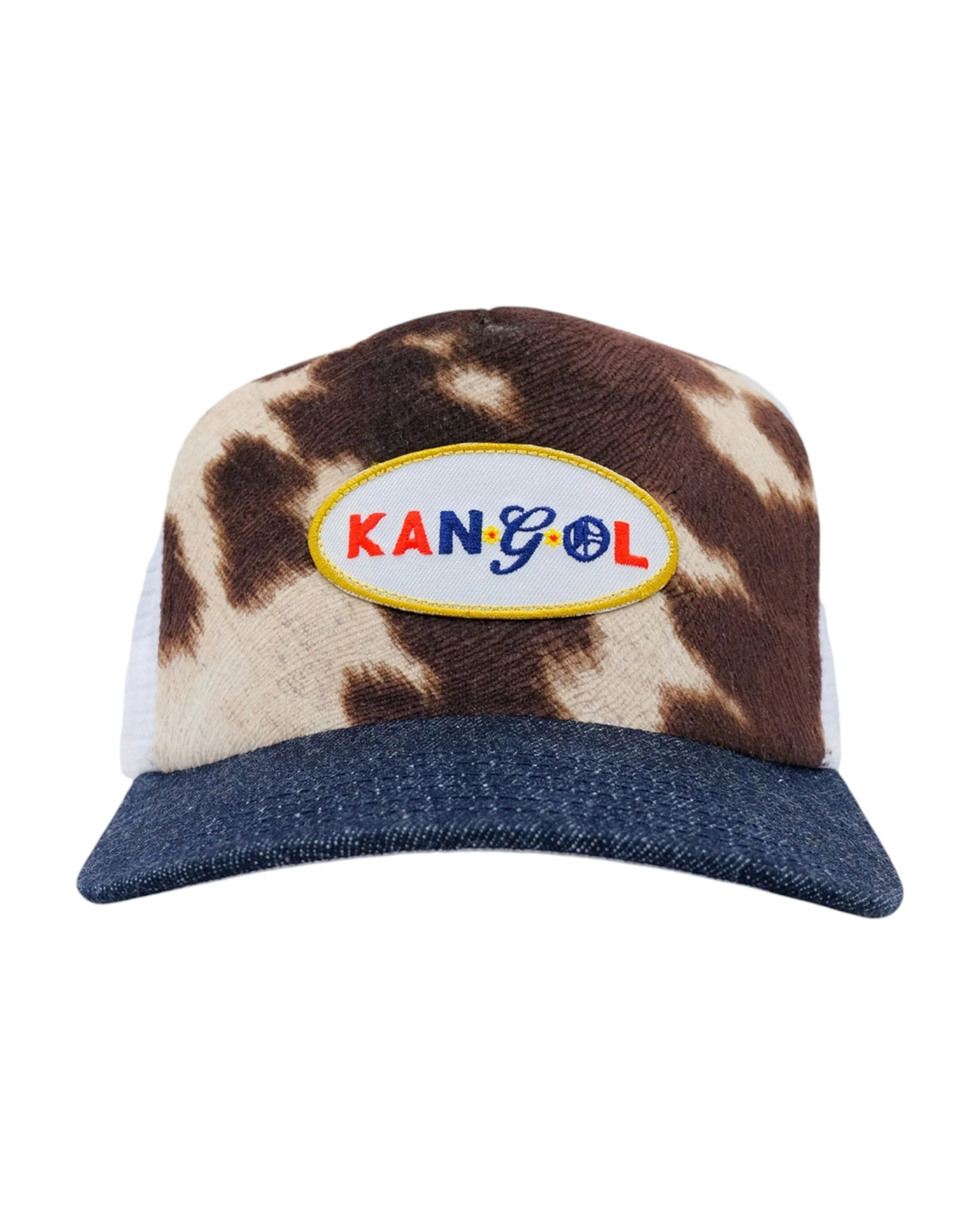 Ka-n-g-o-l Denim Trucker Hat