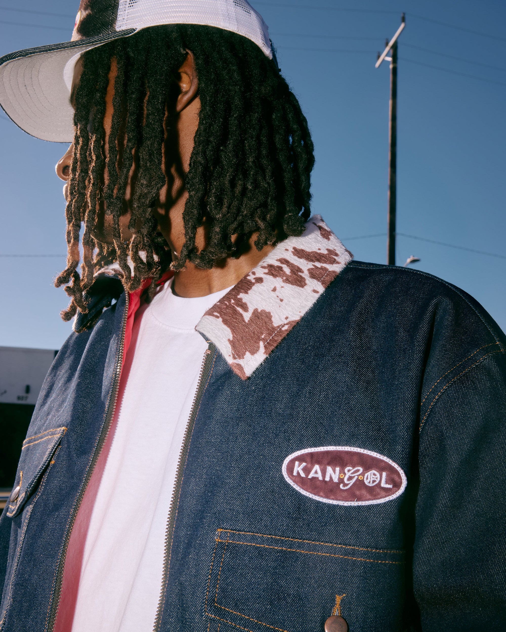 Ka-n-g-o-l Denim Work Jacket - Image 5