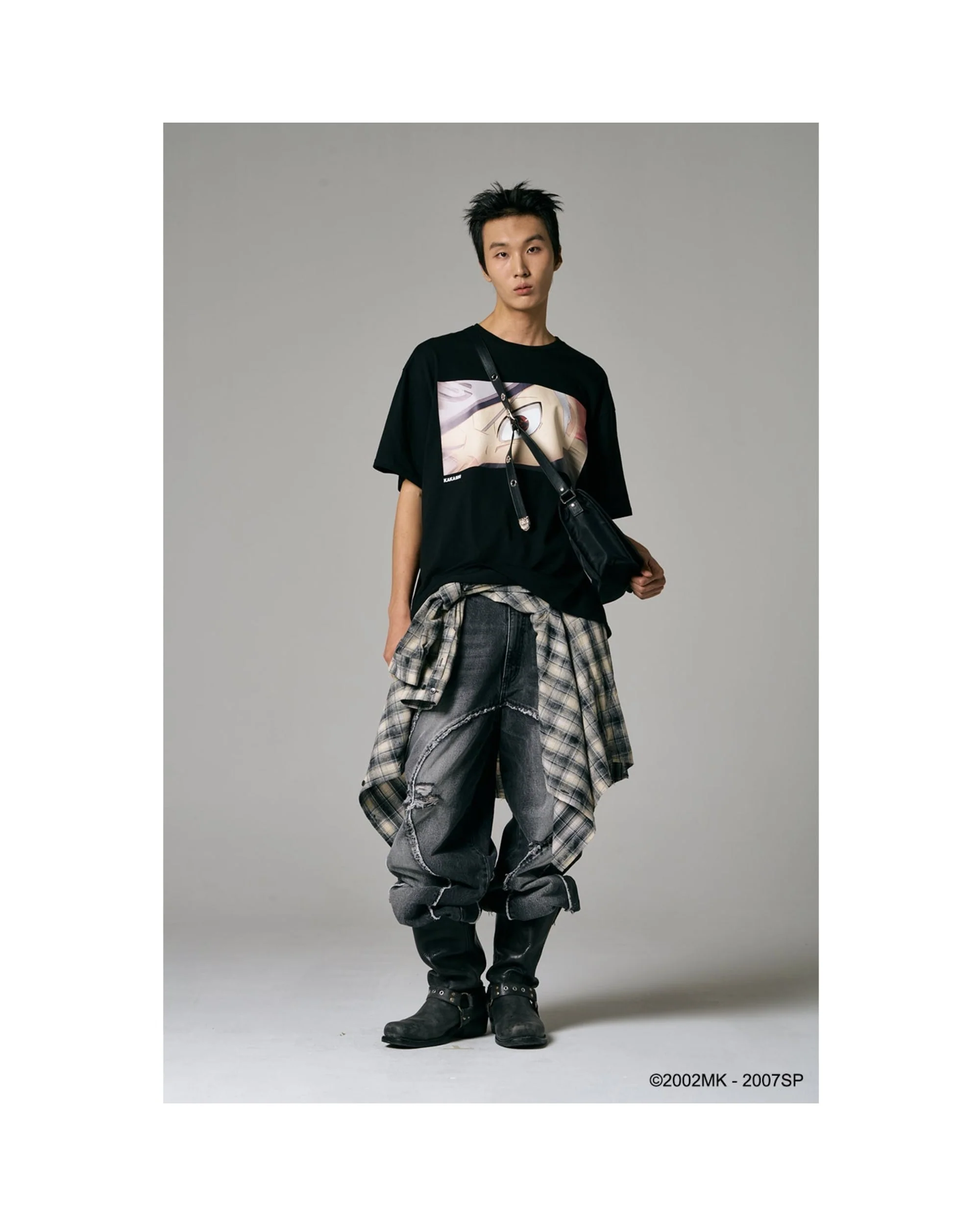 KAKASHI T-SHIRT - BLACK - Image 8