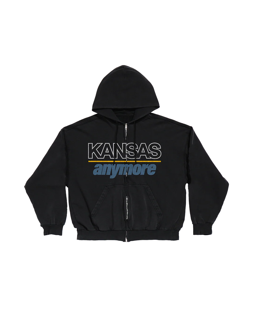Kansas Anymore Zip Up Hoodie