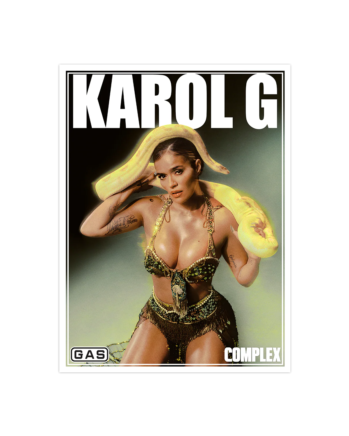 Karol G Complex Cover x GAS 18x24 Lithograph