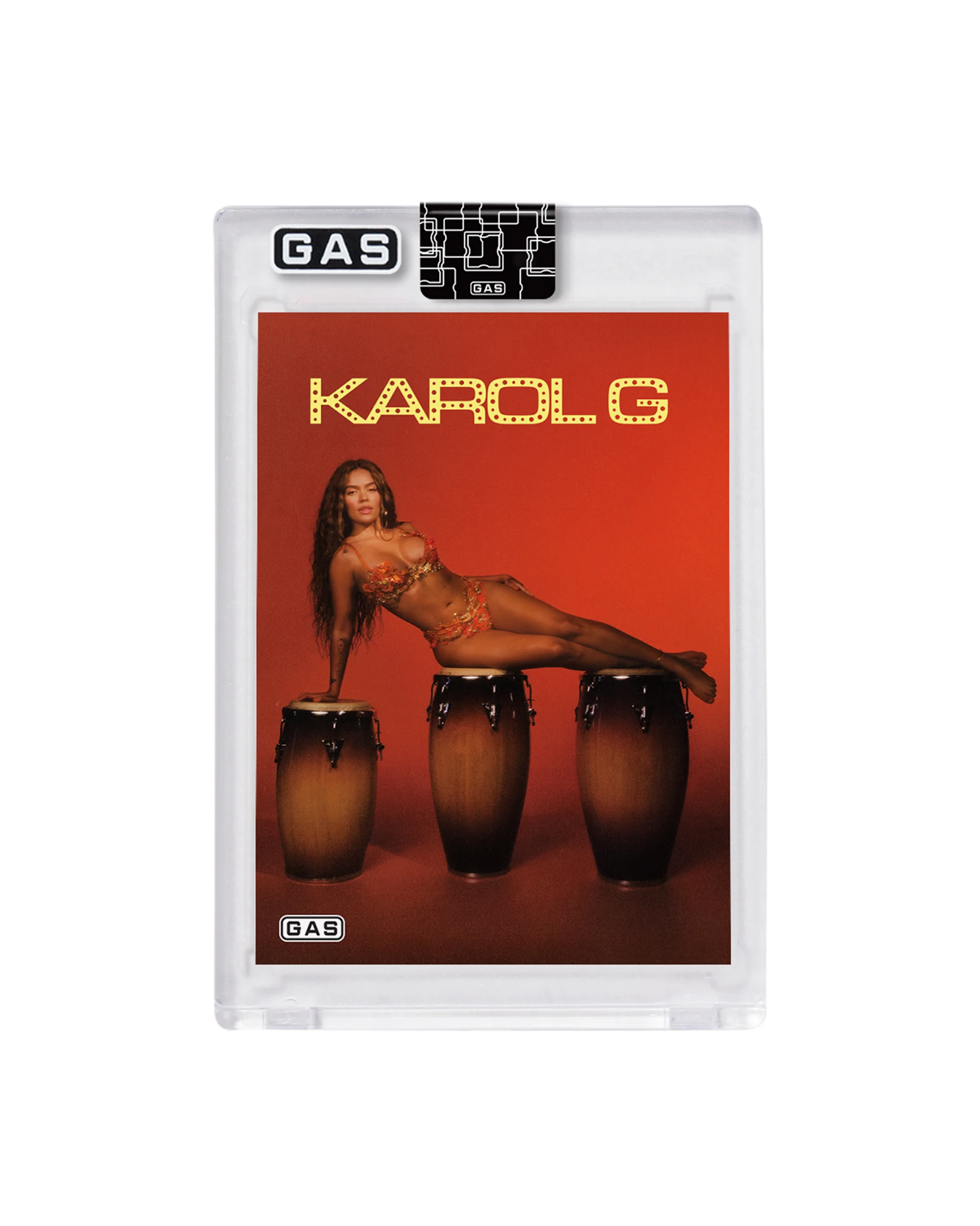 Karol G x GAS Trading Card Pop Up