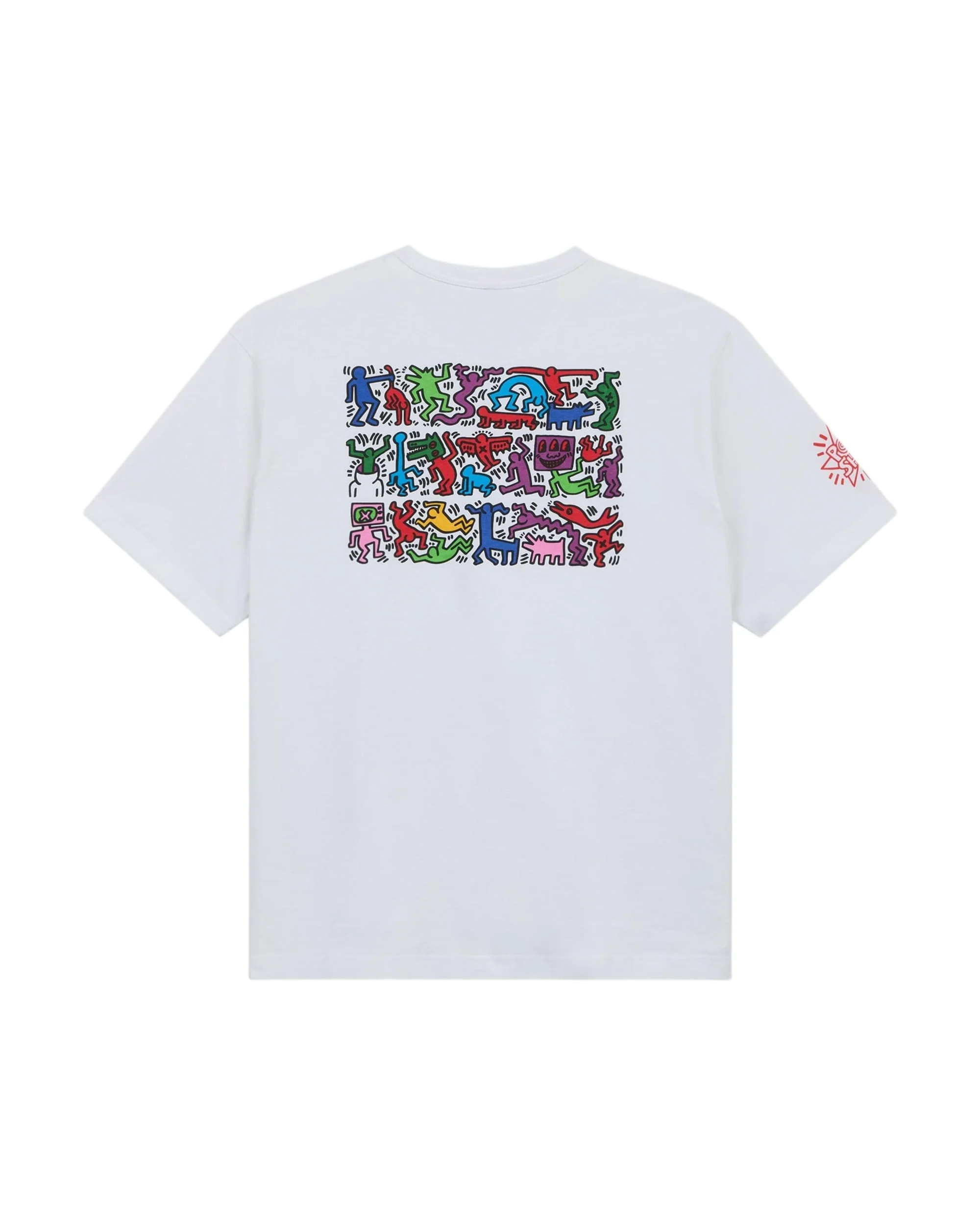 KEITH HARING X ALPHA GRAPHIC TEE "HEART MAN" - Image 8