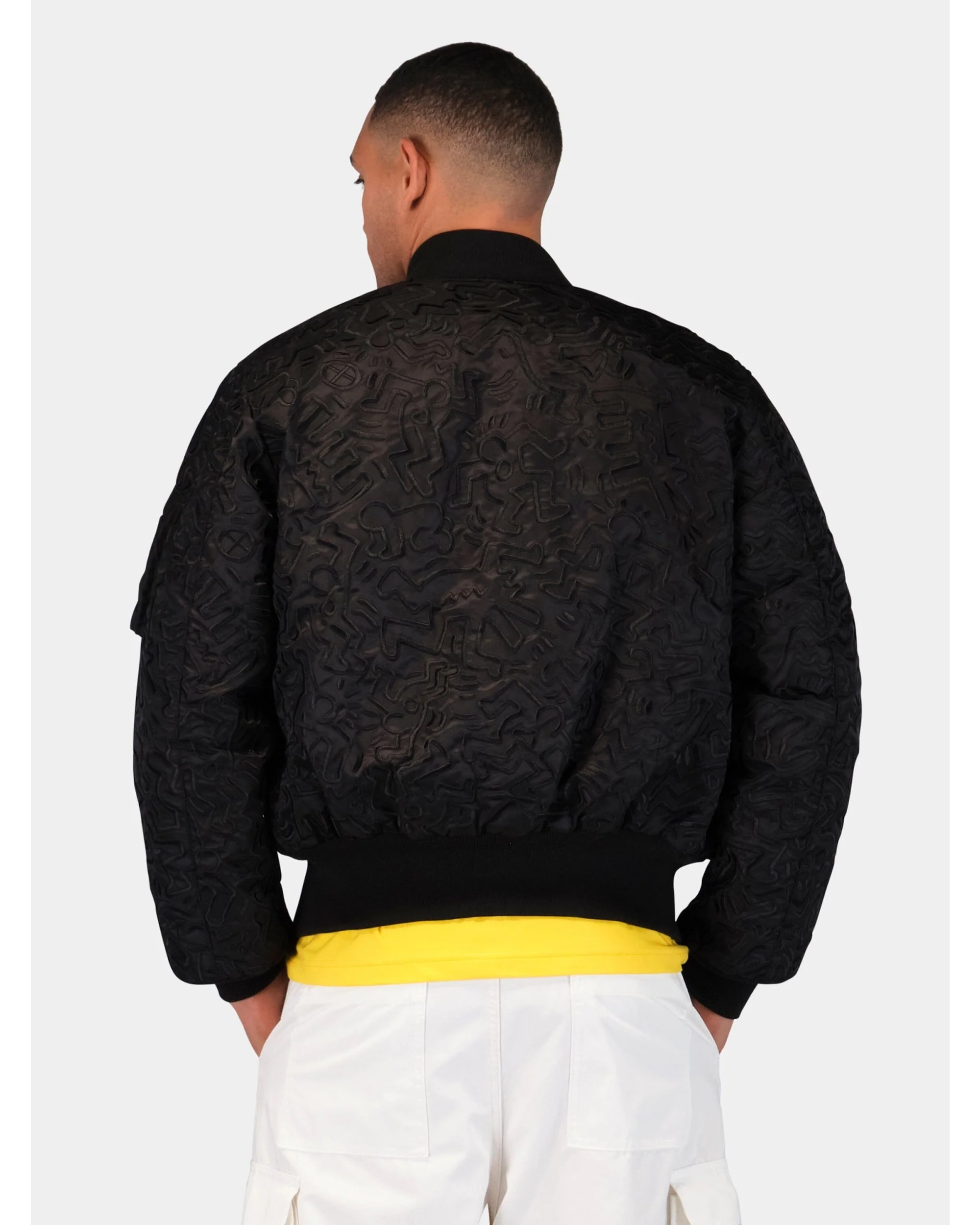 KEITH HARING X ALPHA MA-1 ALL OVER EMBROIDERY - Image 5