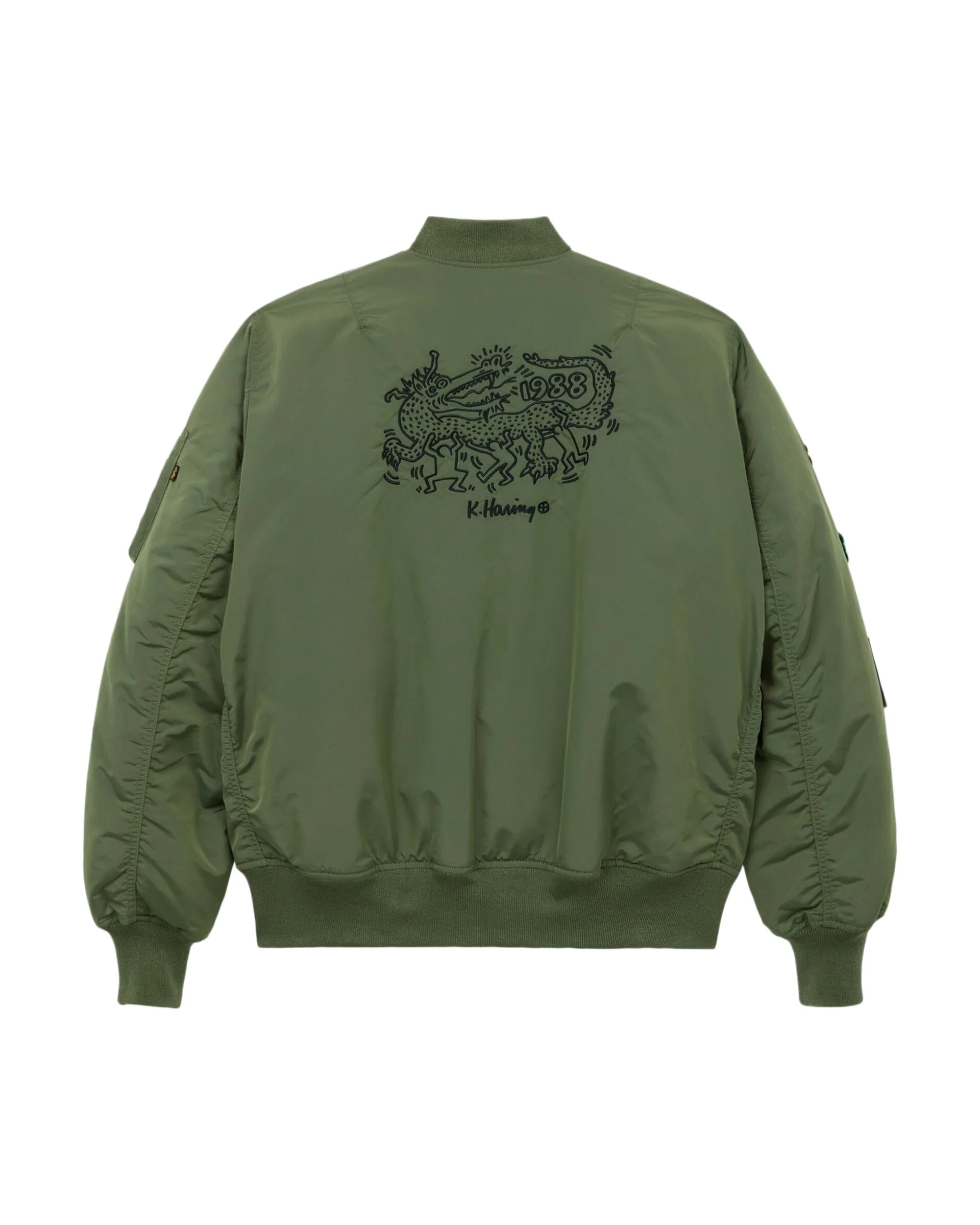 KEITH HARING X ALPHA MA-1 ALL REVERSIBLE - Image 2