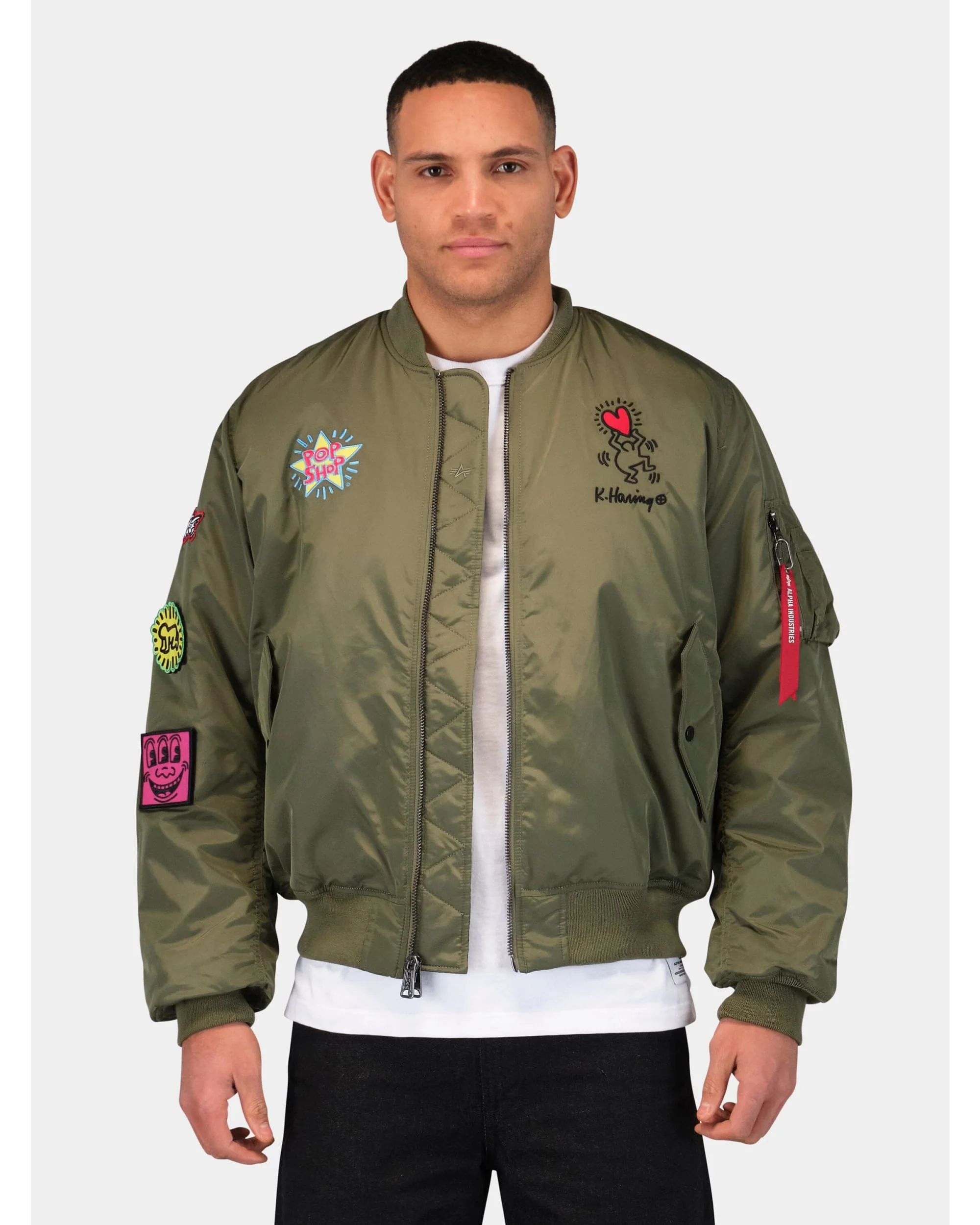 KEITH HARING X ALPHA MA-1 ALL REVERSIBLE - Image 5