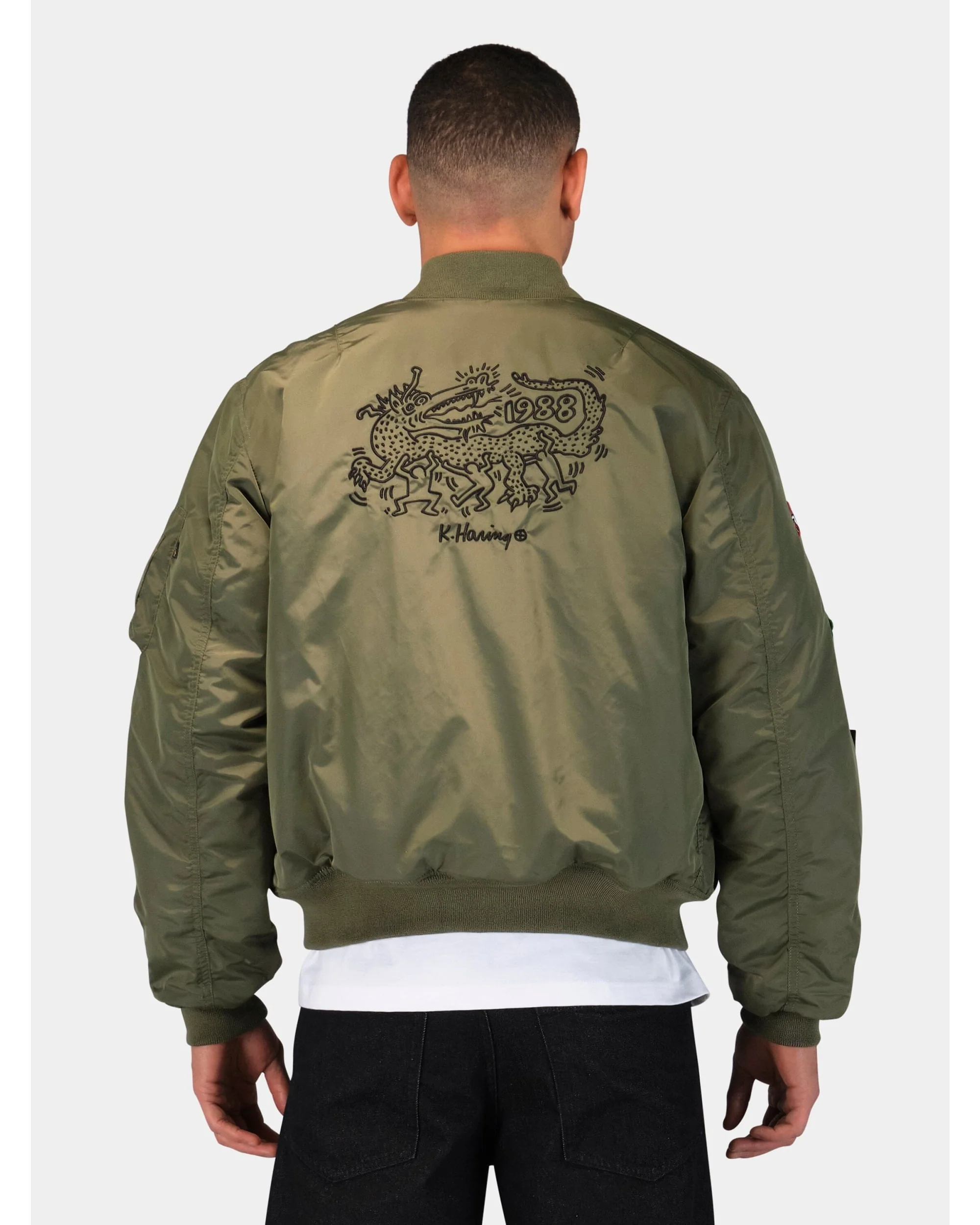 KEITH HARING X ALPHA MA-1 ALL REVERSIBLE - Image 8